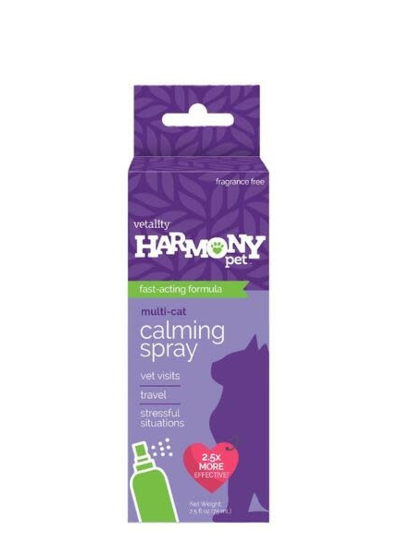 Vetality Harmony Pet Calming Spray 1.62OZ | Cat