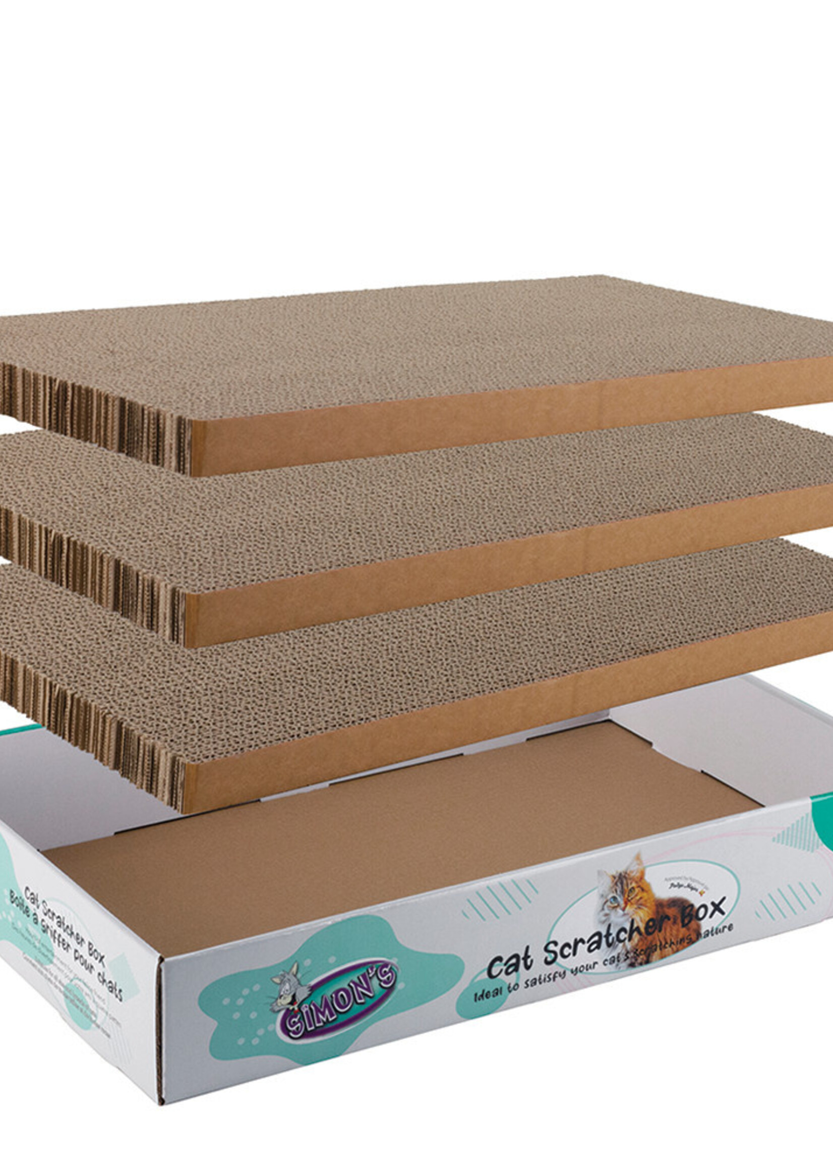 Simon's Simons Cat Scratcher Set 3 pack 20x12"