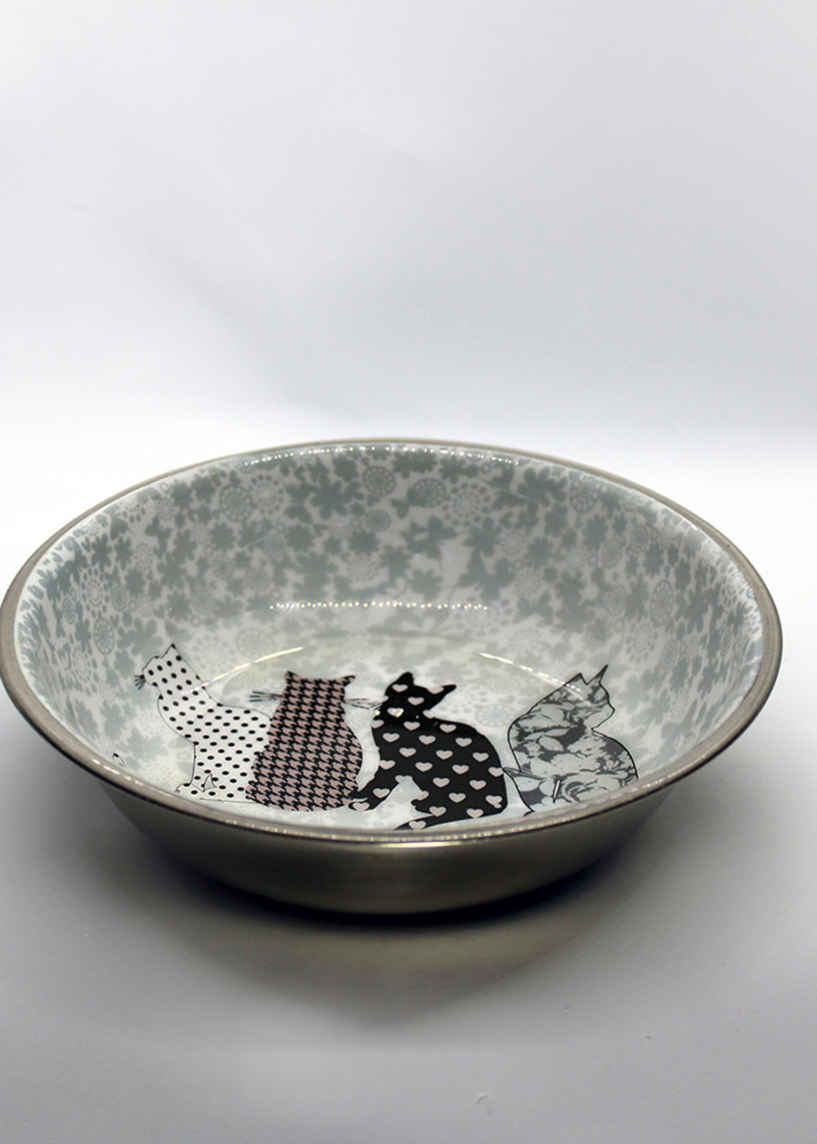 Baxter & Bella Selecta Bowl Cat Print 11.83oz