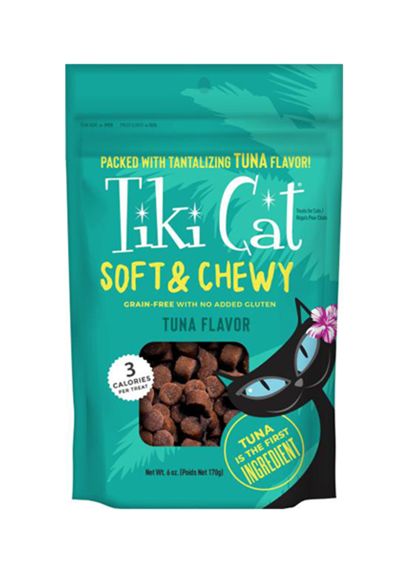 Tiki Cat Tiki Cat Treats Soft & Chewy GF Tuna 6 oz