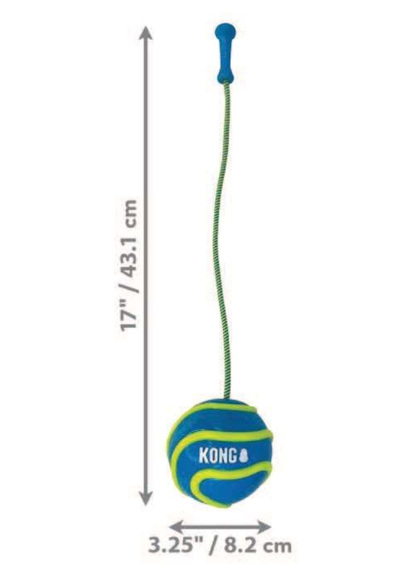 Kong Bunji High-Viz Ball Assorted Medium