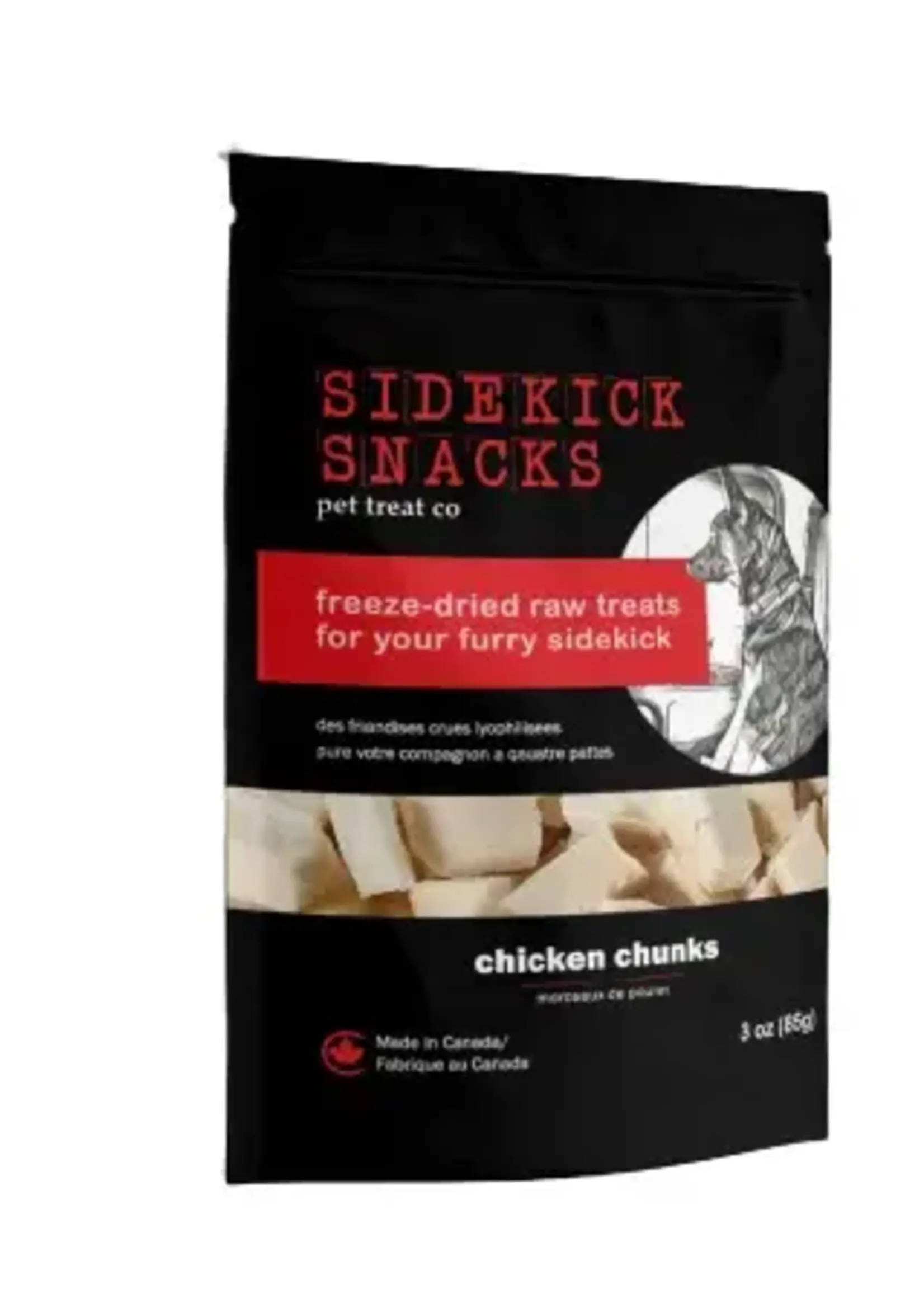 Sidekick Snacks Sidekick Dog Chicken Chunks 3oz