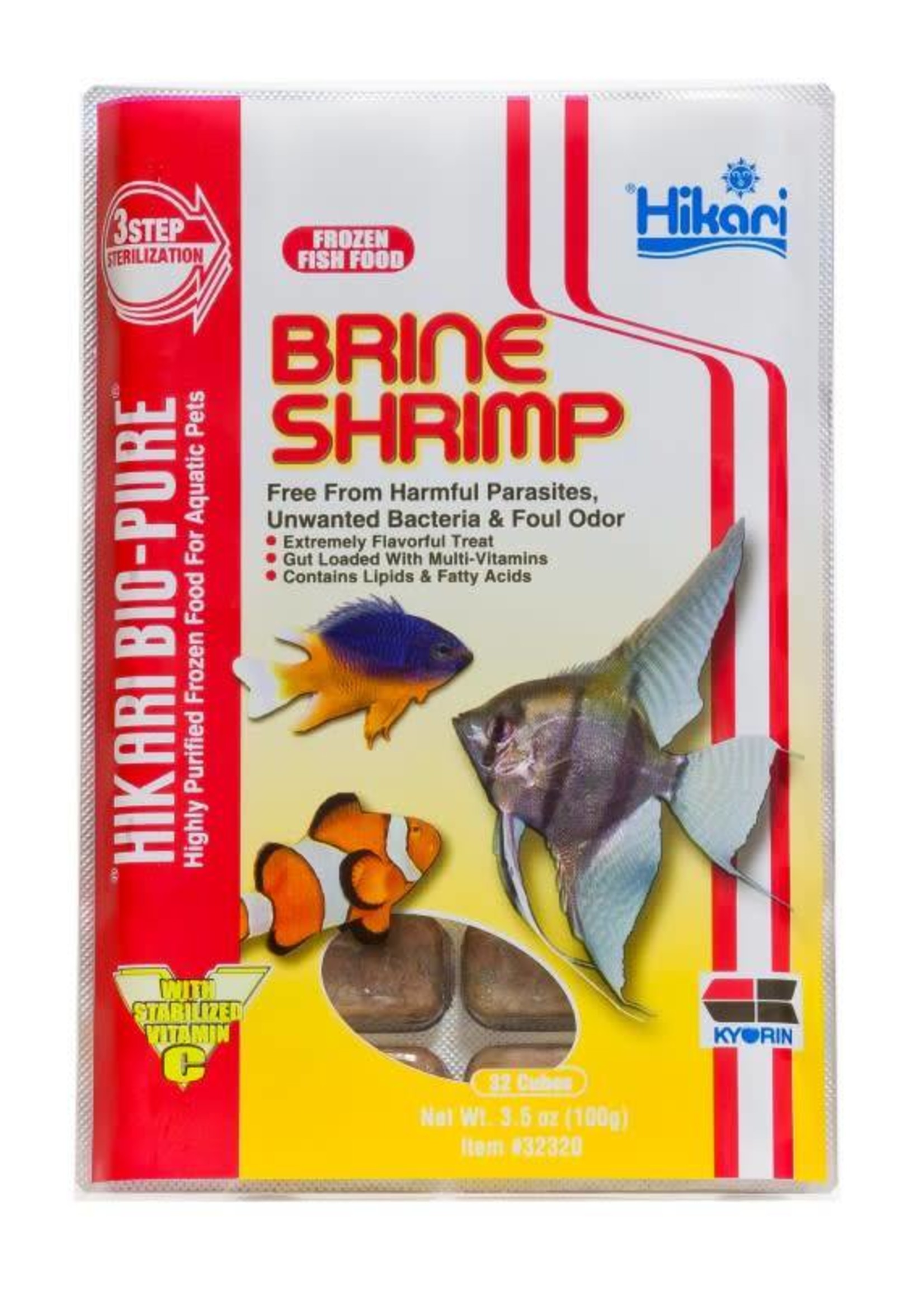 Hikari Frozen Brine Shrimp Cube 3.5oz