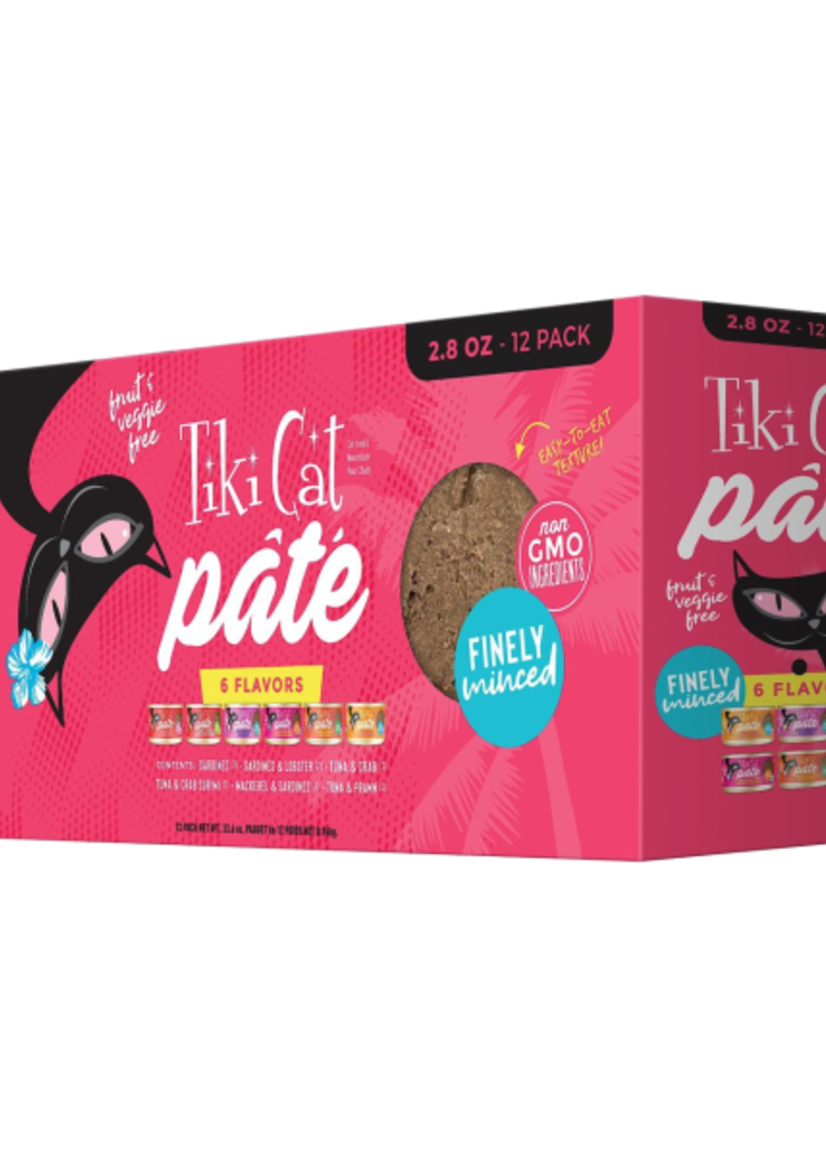 Tiki Cat Tiki Cat Grill Pate Variety Pack 12/2.8 oz