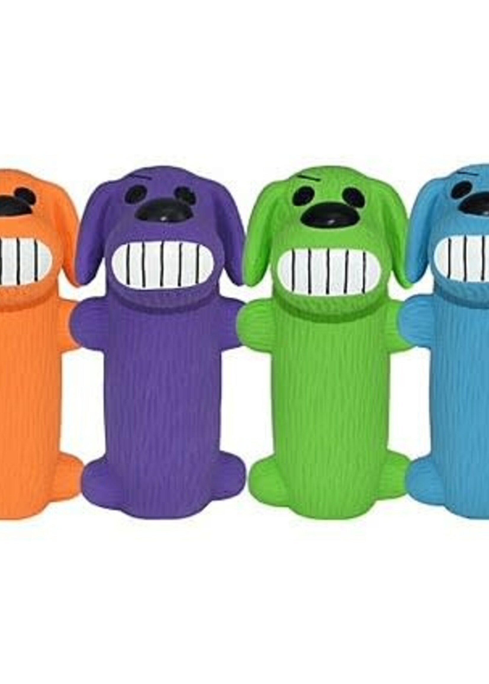 Multipet Loofa Latex Assorted 5" | Squeak