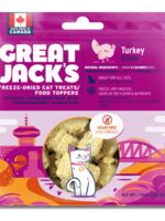 Great Jacks Great Jack's Cat FD Treats/Topper Turkey 85g