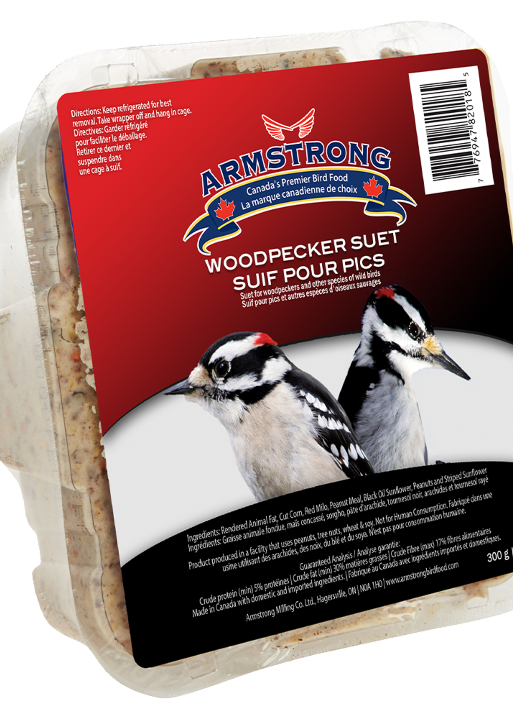 Armstrong Suets WoodPecker Suet 300g