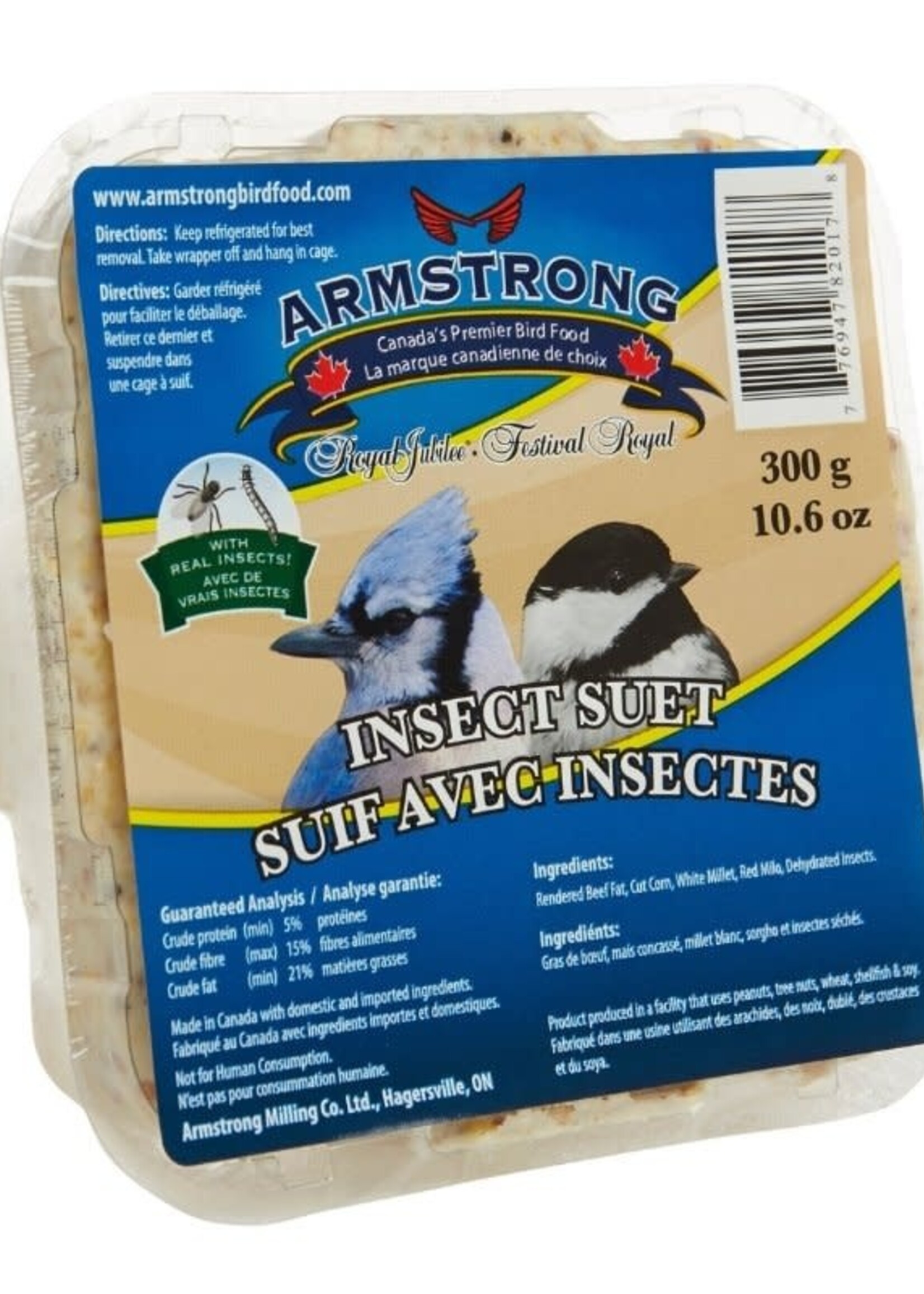Armstrong Suets Insect Suet 300g