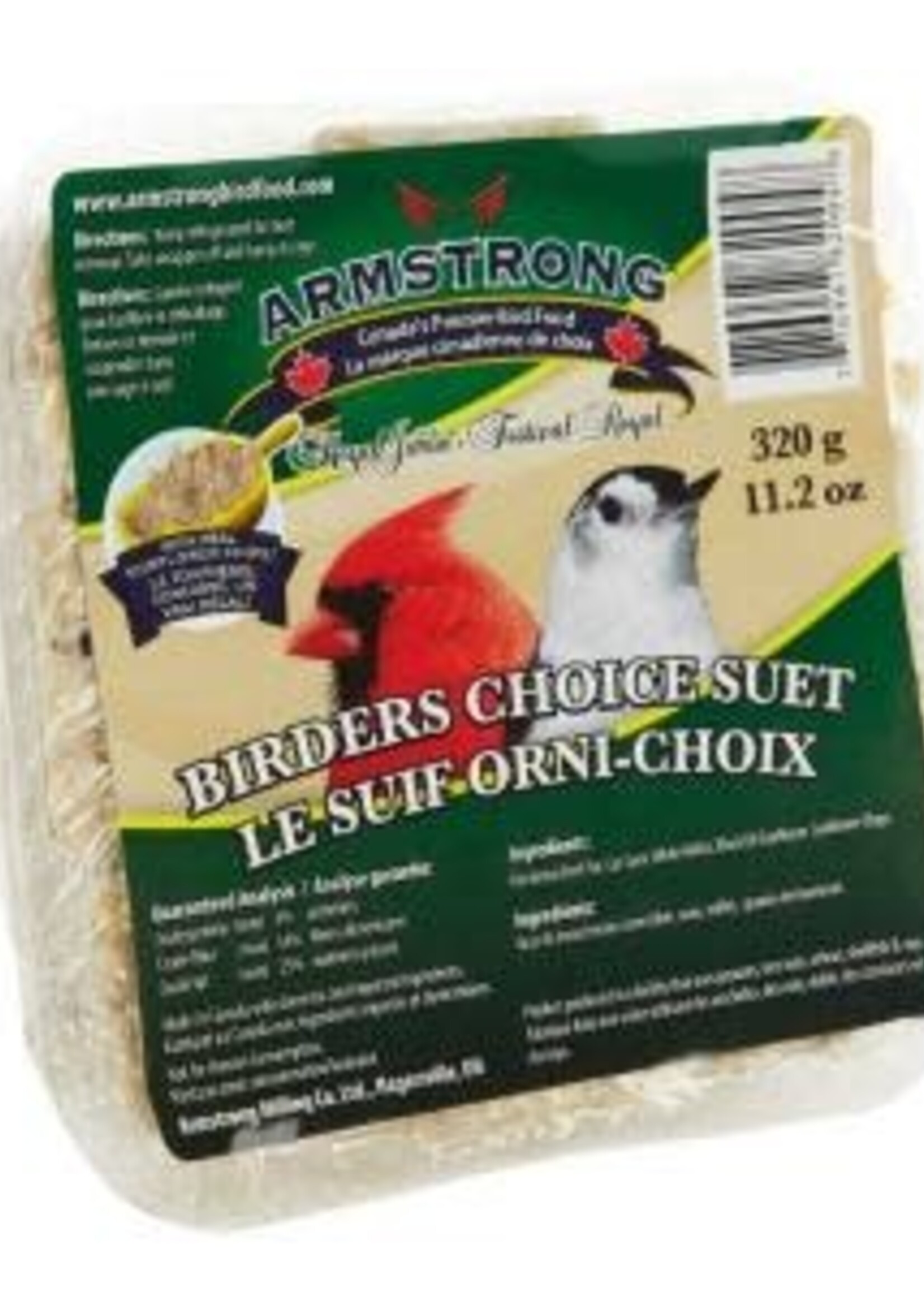Armstrong Suets Birder's Choice Suet 320g