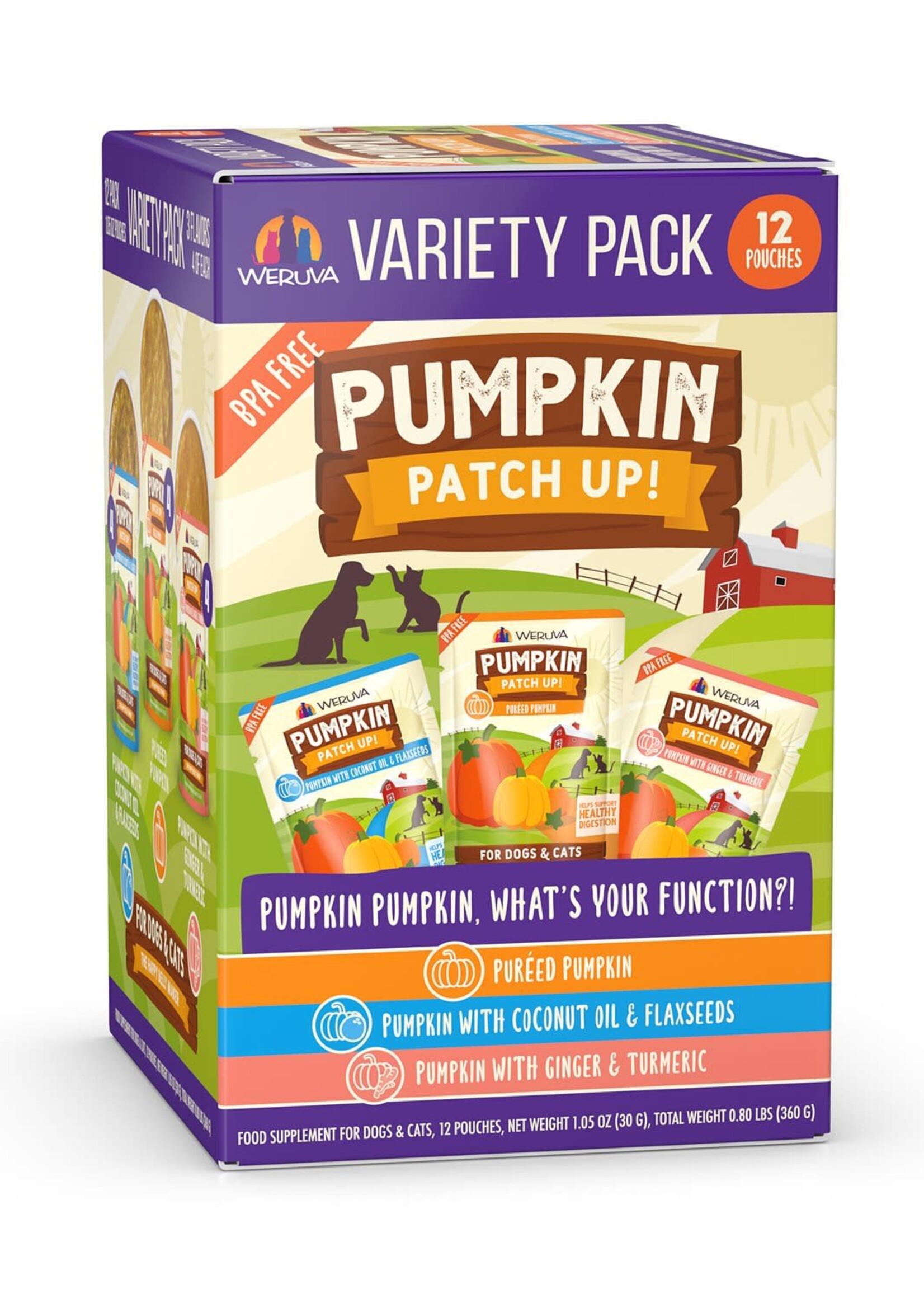 Weruva Weruva -  Pumpkin Patch Up Variety 1.5oz/pouch