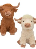 Multipet Shaggy Highland Cow Assorted 8”