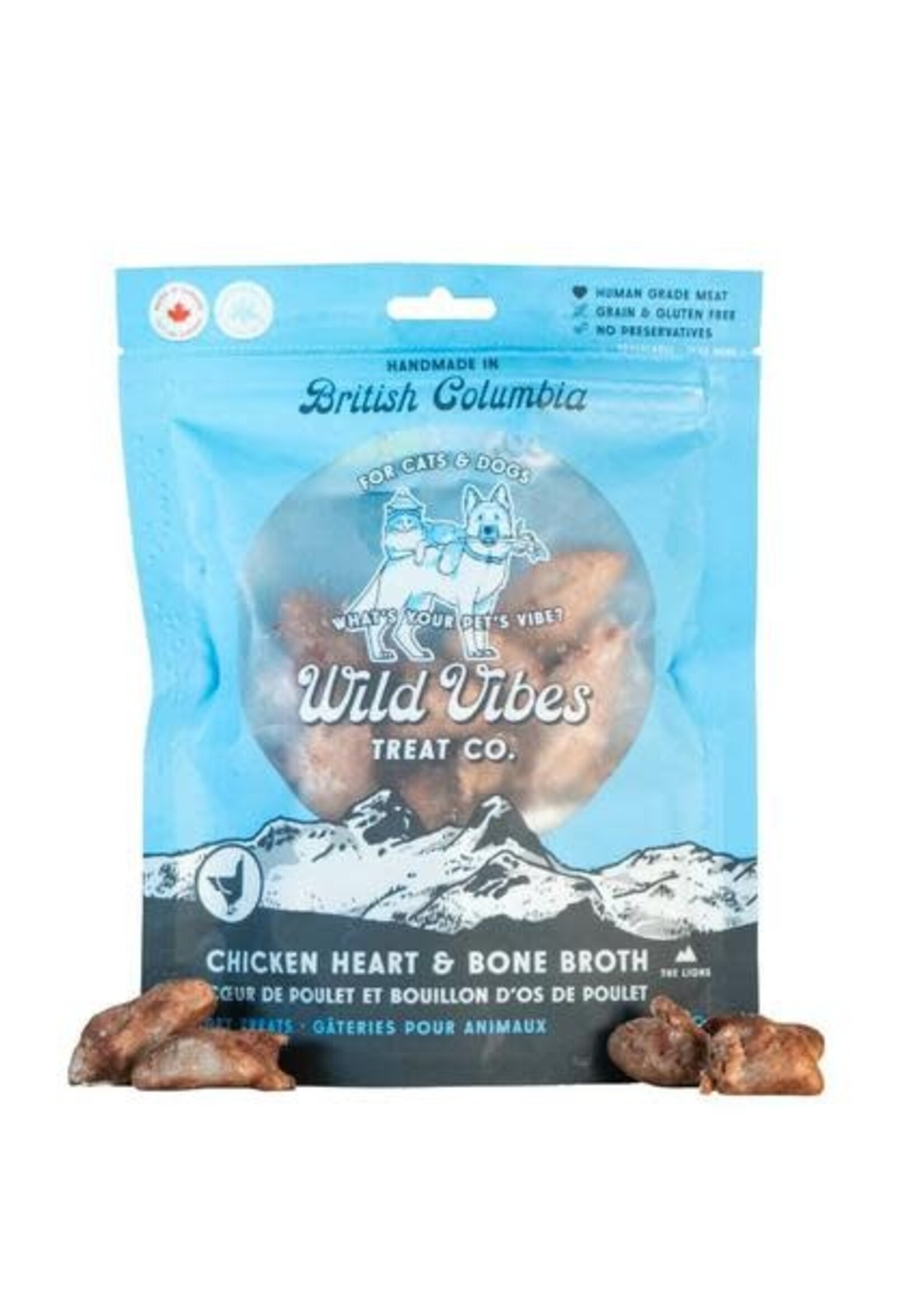 Wild Vibes Chicken Heart and Bone Broth 68GM