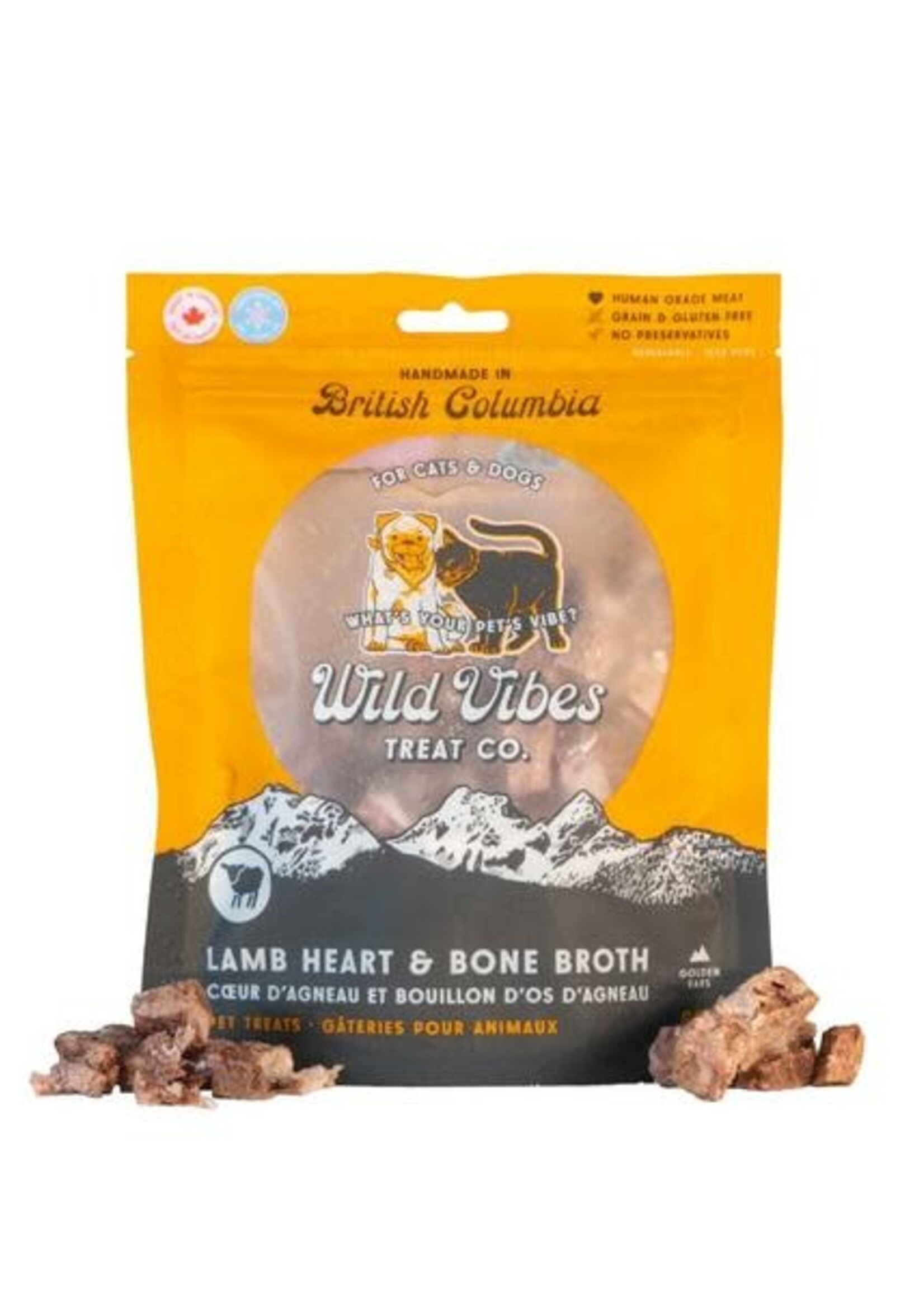 Wild Vibes Lamb Heart and Bone Broth 80GM