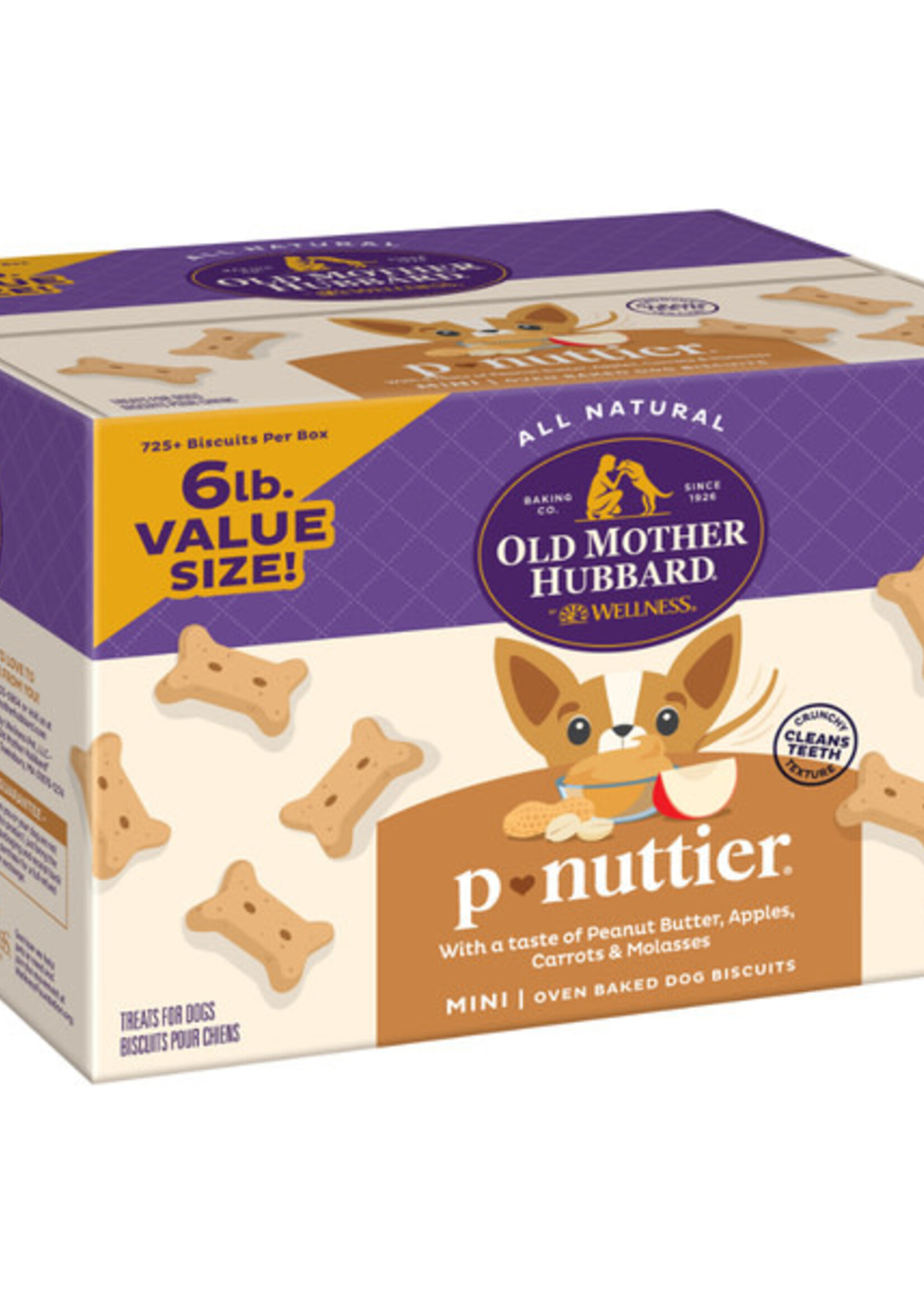 Old Mother Hubbard OMH - Classic Oven Baked P-Nuttier | Mini 6LB