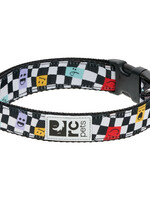 RC Pets Clip Collar Checkerboard Medium