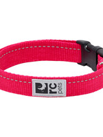RC Pets Clip Collar Primary S 3/4 Azalea