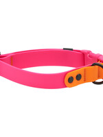 RC Pets Waterproof Collar Pink/Orange L