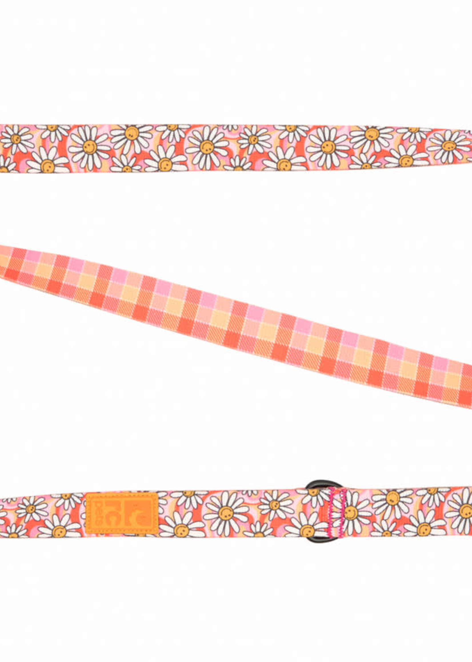 RC Pets Eco Leash Daisy Joy / Gleeful Gingham 1" x 5'
