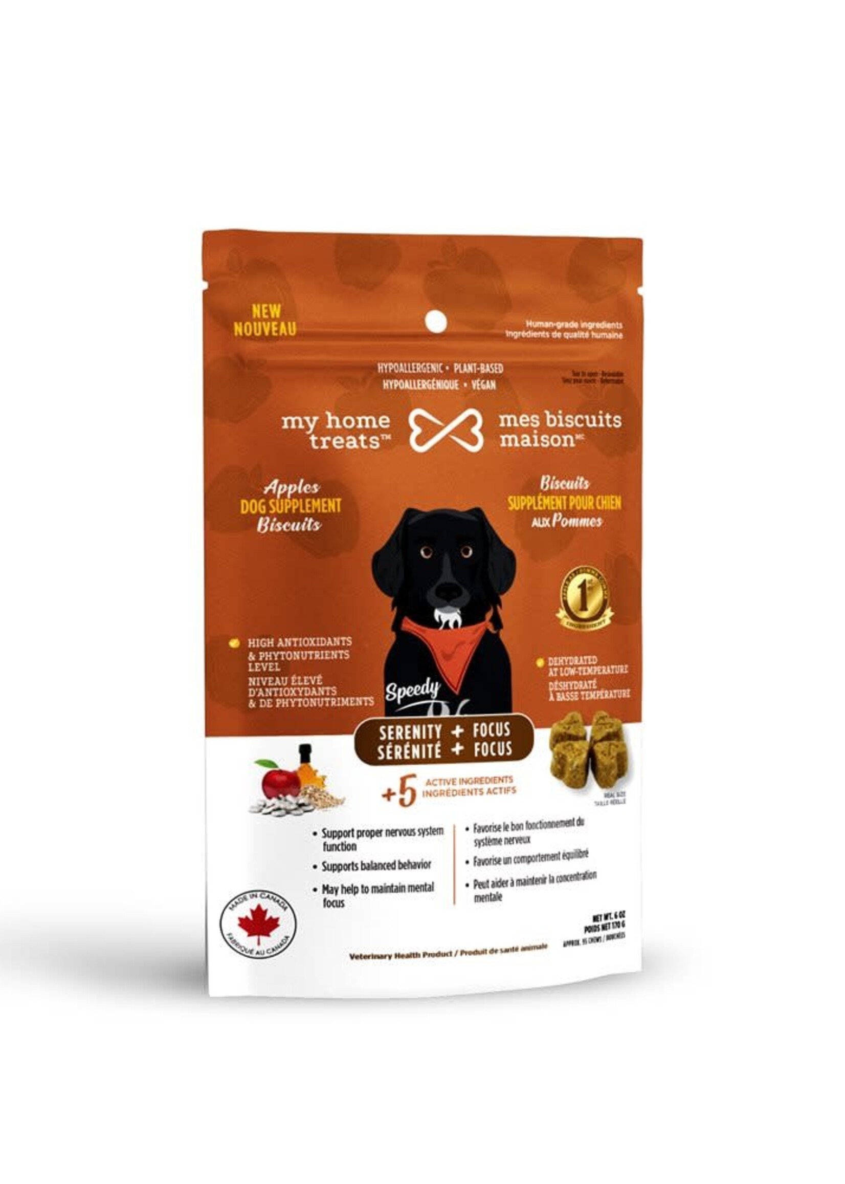 My Home Treats Supplement Biscuit - Serenity + Focus