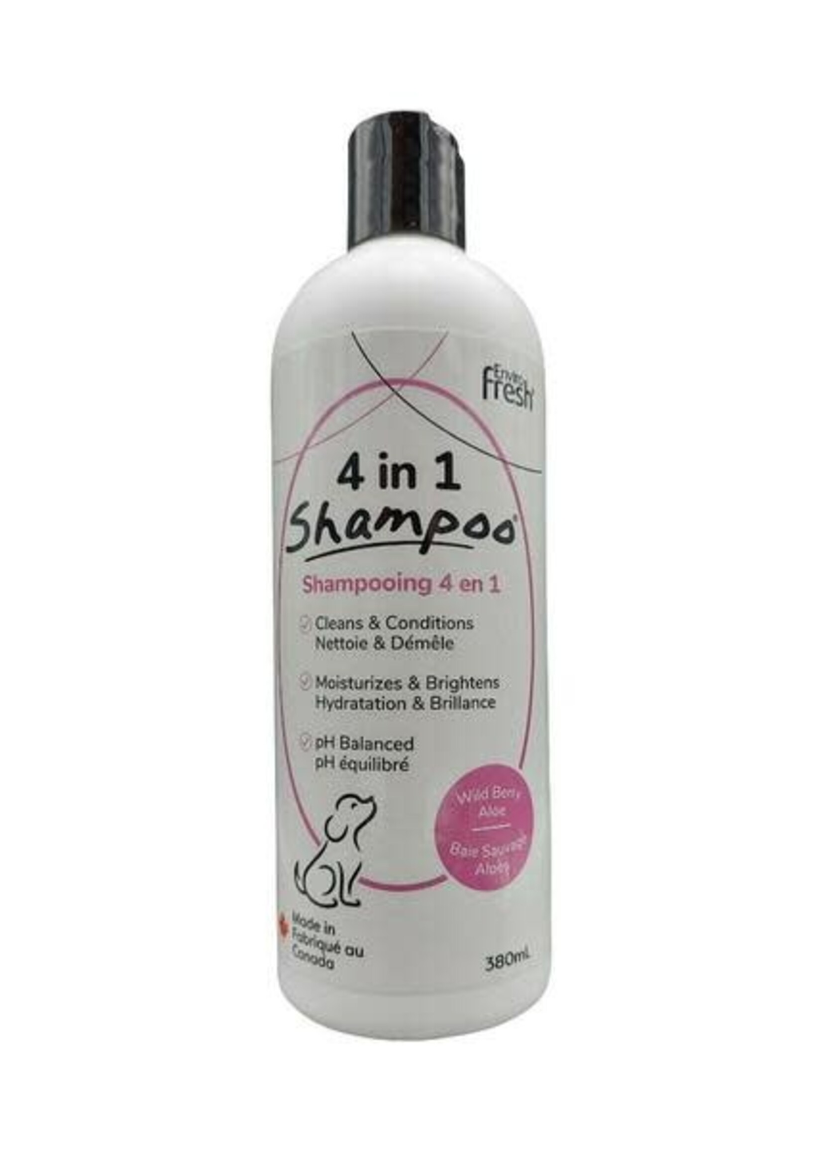 Enviro Fresh 4 in 1 Shampoo Wild Berry & Aloe 380ML