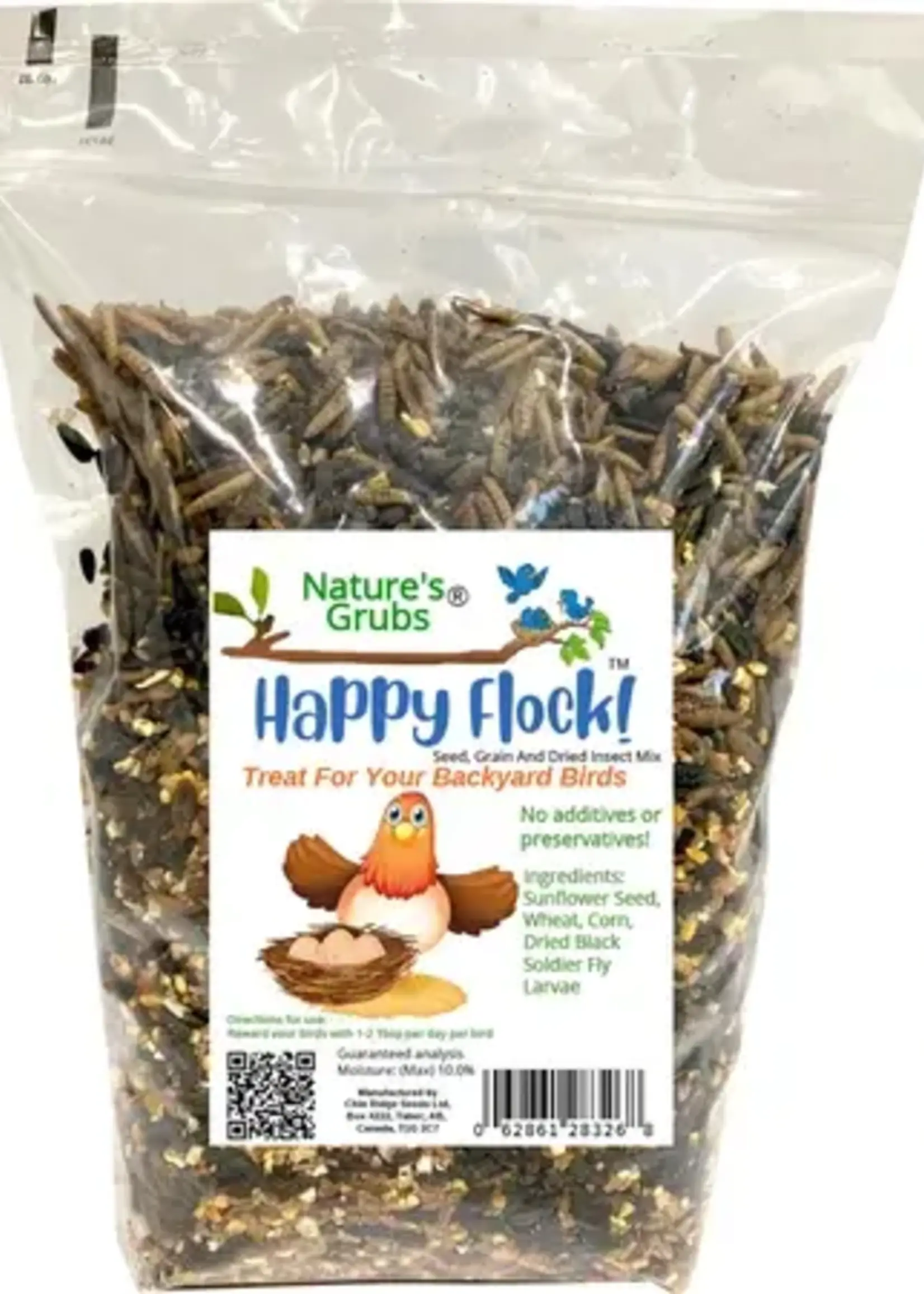 Nature's Grubs Natures Grubs - Happy Flock  8kg