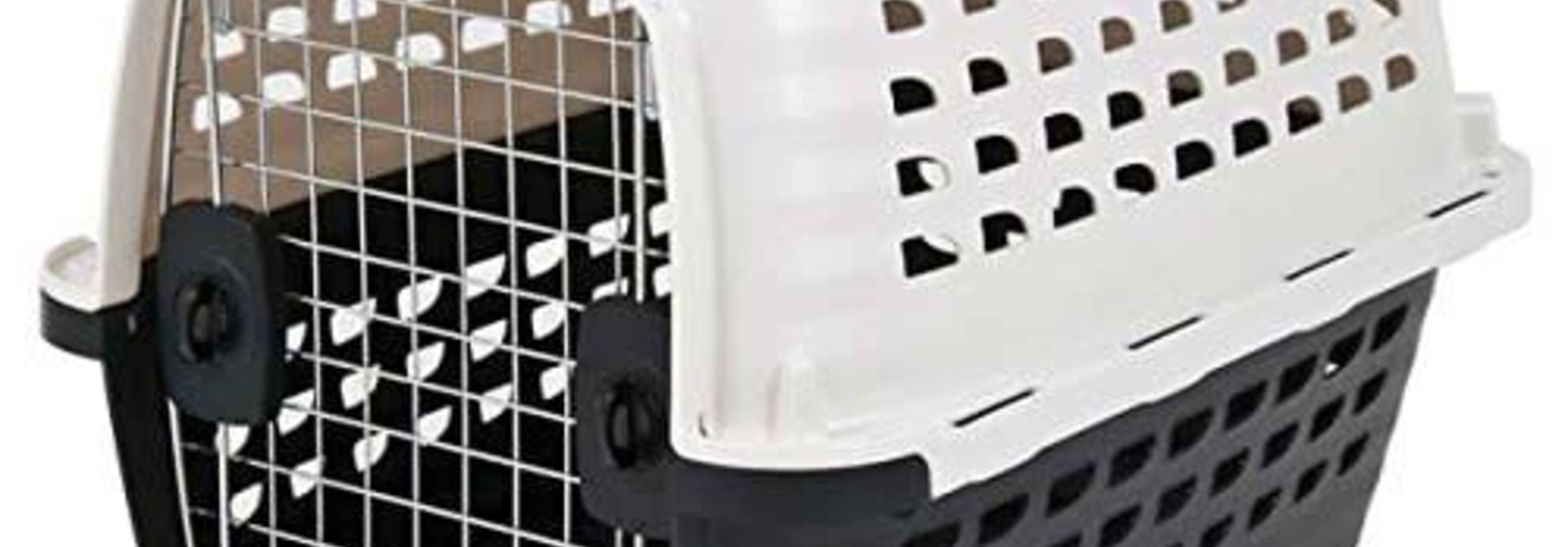 36in Compass Kennel Wh/Bk