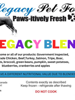 Legacy Pet Foods Legacy Mixed Blend - Frozen Raw - 25lb