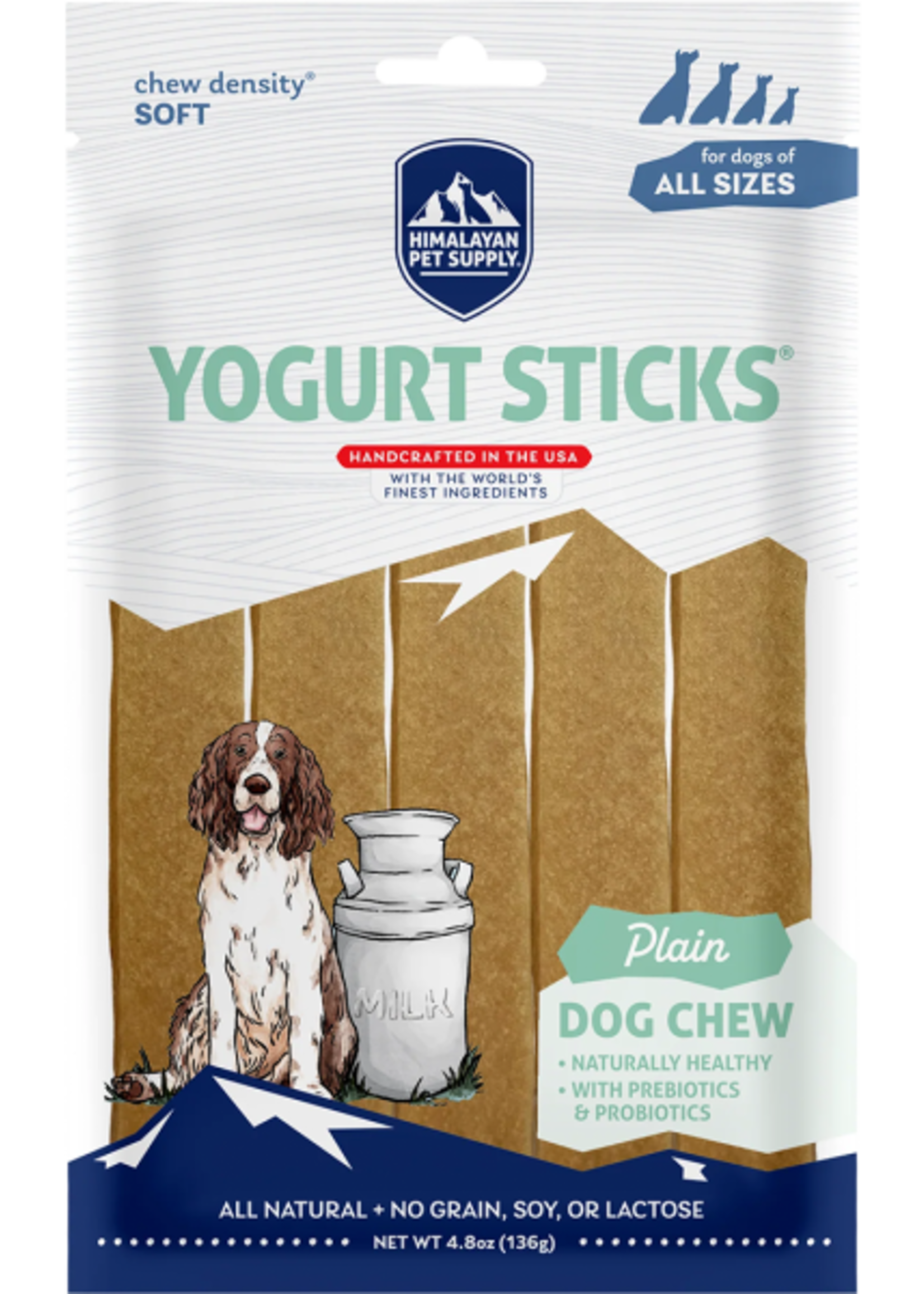 BlueBarn Himalayan Dog Chew Yogurt Sticks Plain 4.8 oz *Special Order*