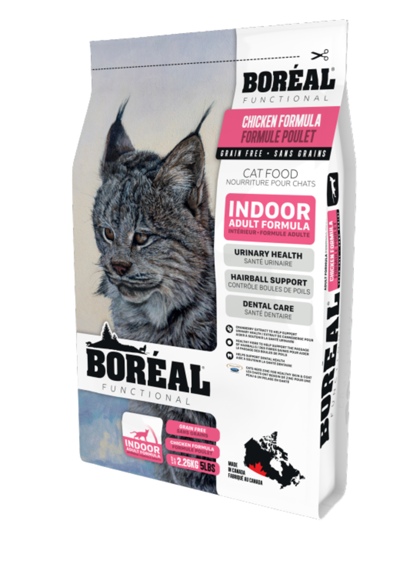 Boreal Boreal Cat Functional Indoor Chicken 2.26 kg