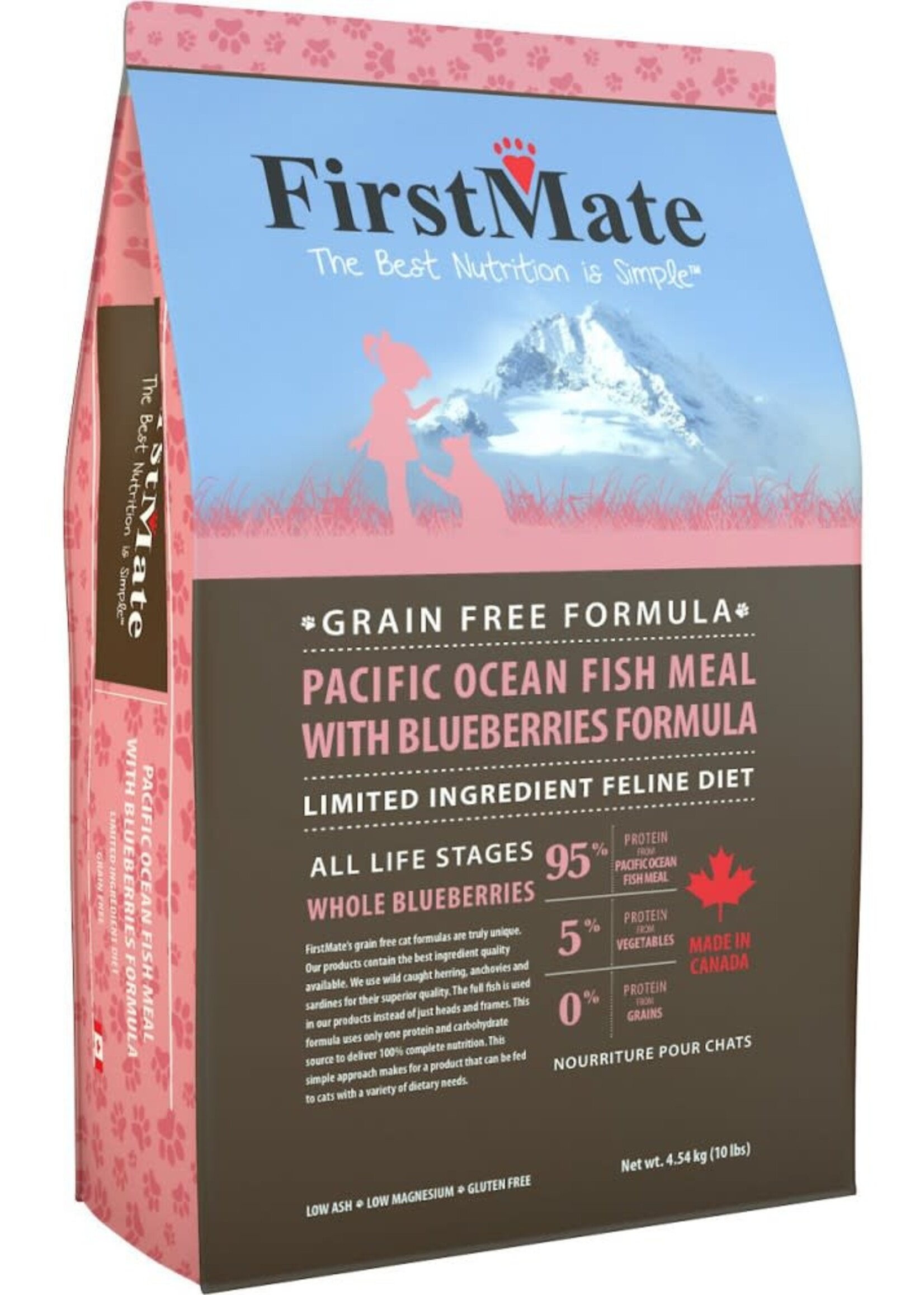 First Mate First Mate - Pacific Ocean Fish & Blueberries 10lb