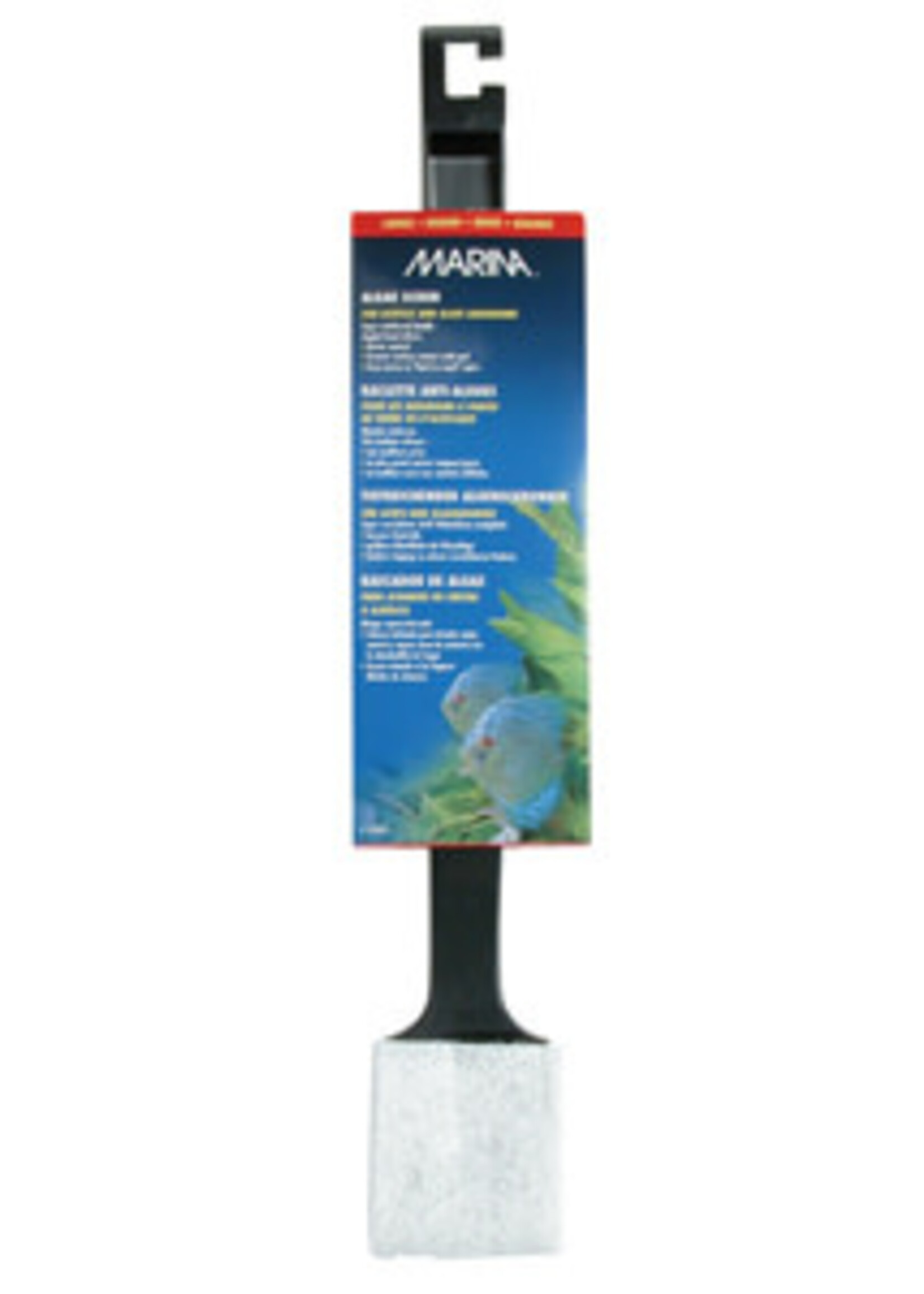 Marina  Large Algae Scrubber with Plastic Handle
