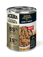 Acana Dog Acana -  Premium Chunks - Duck Recipe in Bone Broth 12.8 oz