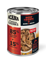 Acana Dog Acana -  Premium Chunks - Beef Recipe in Bone Broth 12.8 oz
