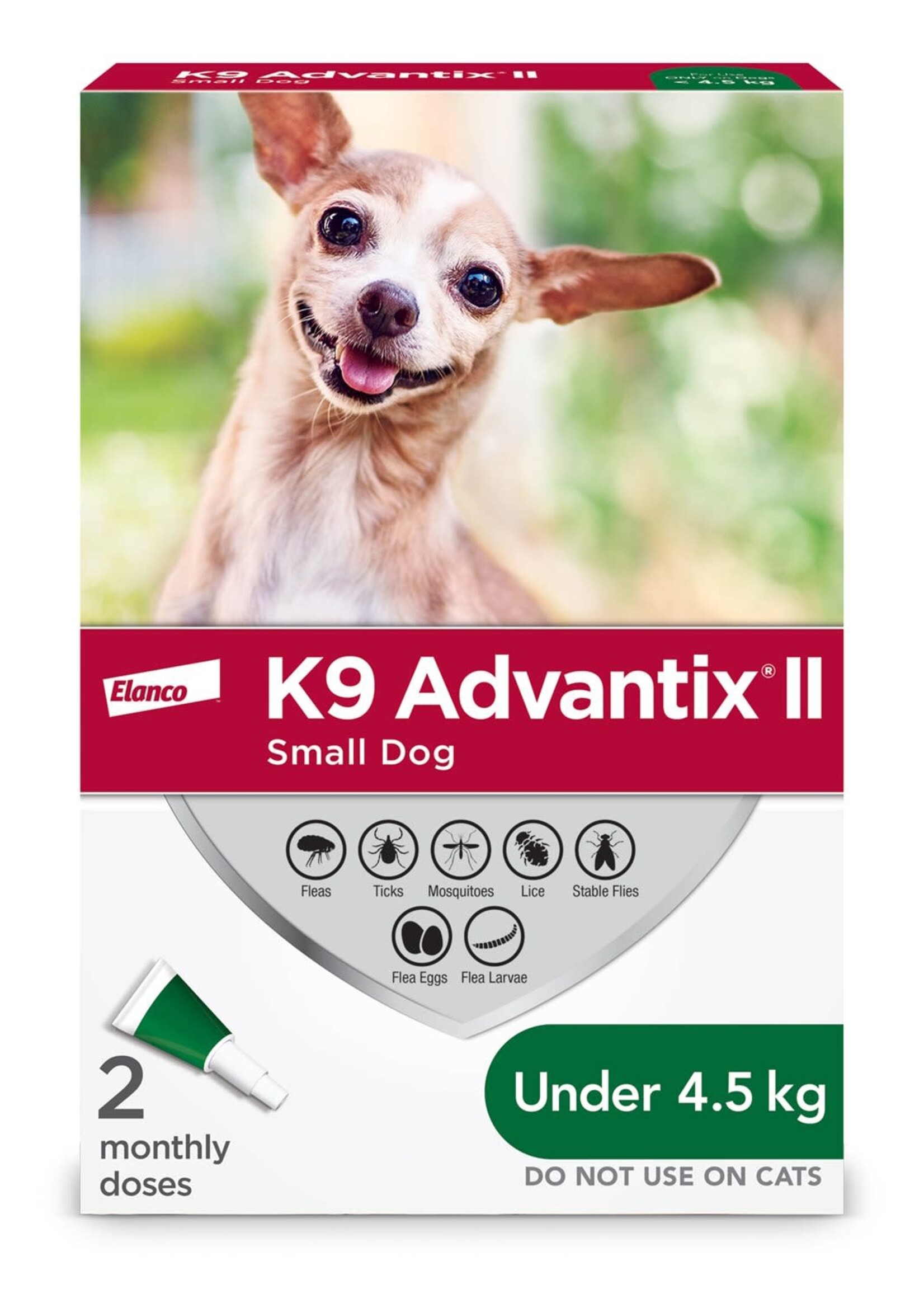 K9 advantix II Advantix - K9 advantix II-Small Dog under 4kg *Special Order*