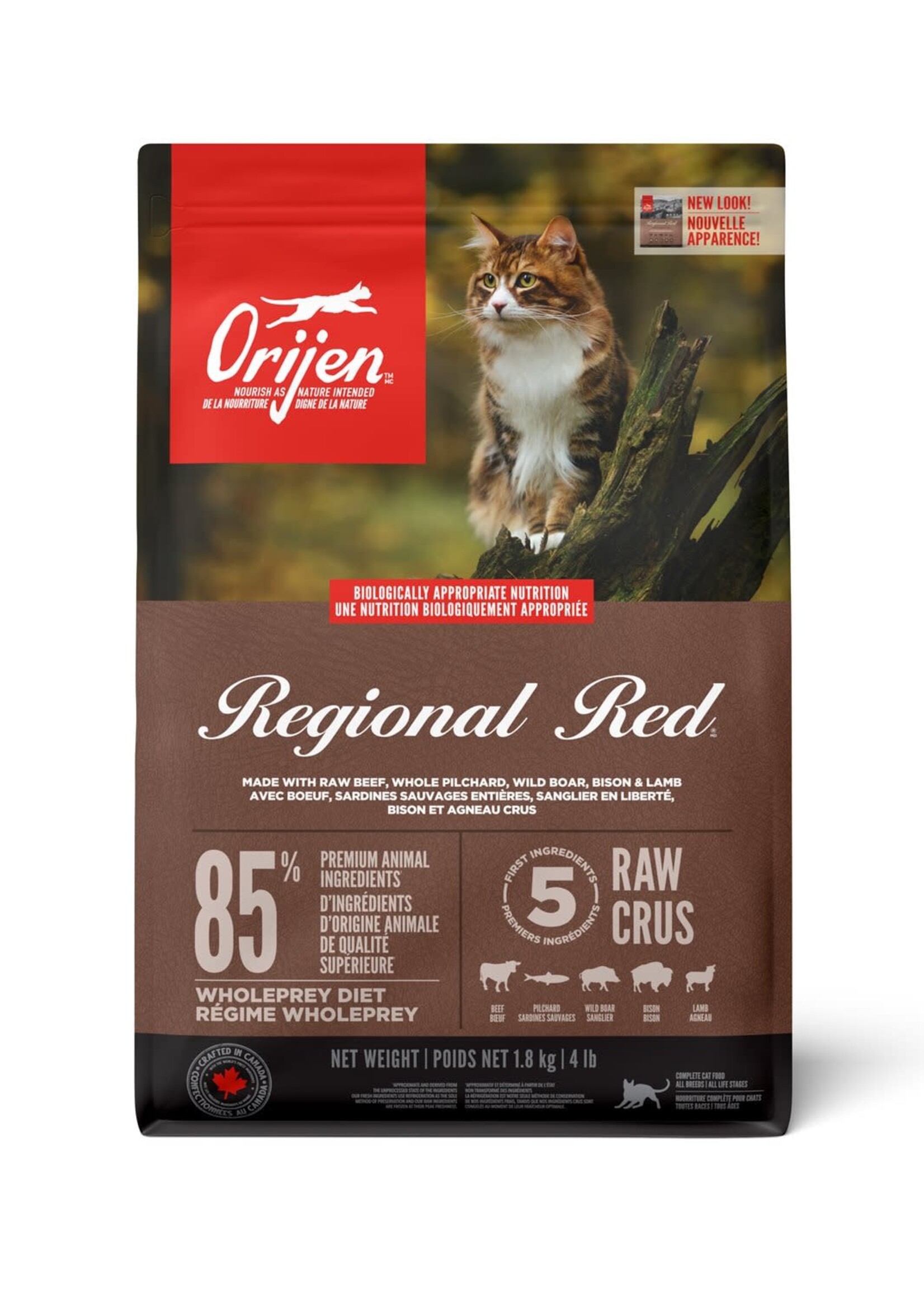 Orijen Cat Orijen - Regional Red  5.4kg