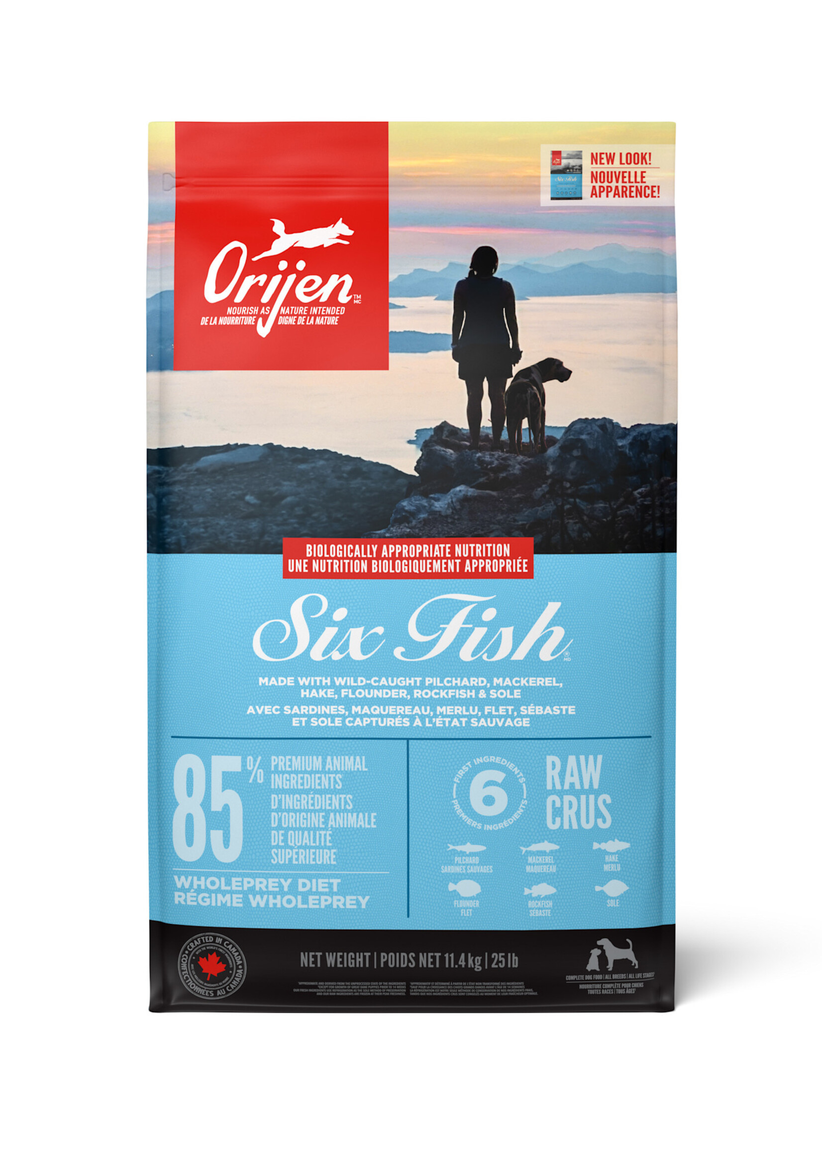 Orijen Dog Orijen -  6 Fish 11.4kg