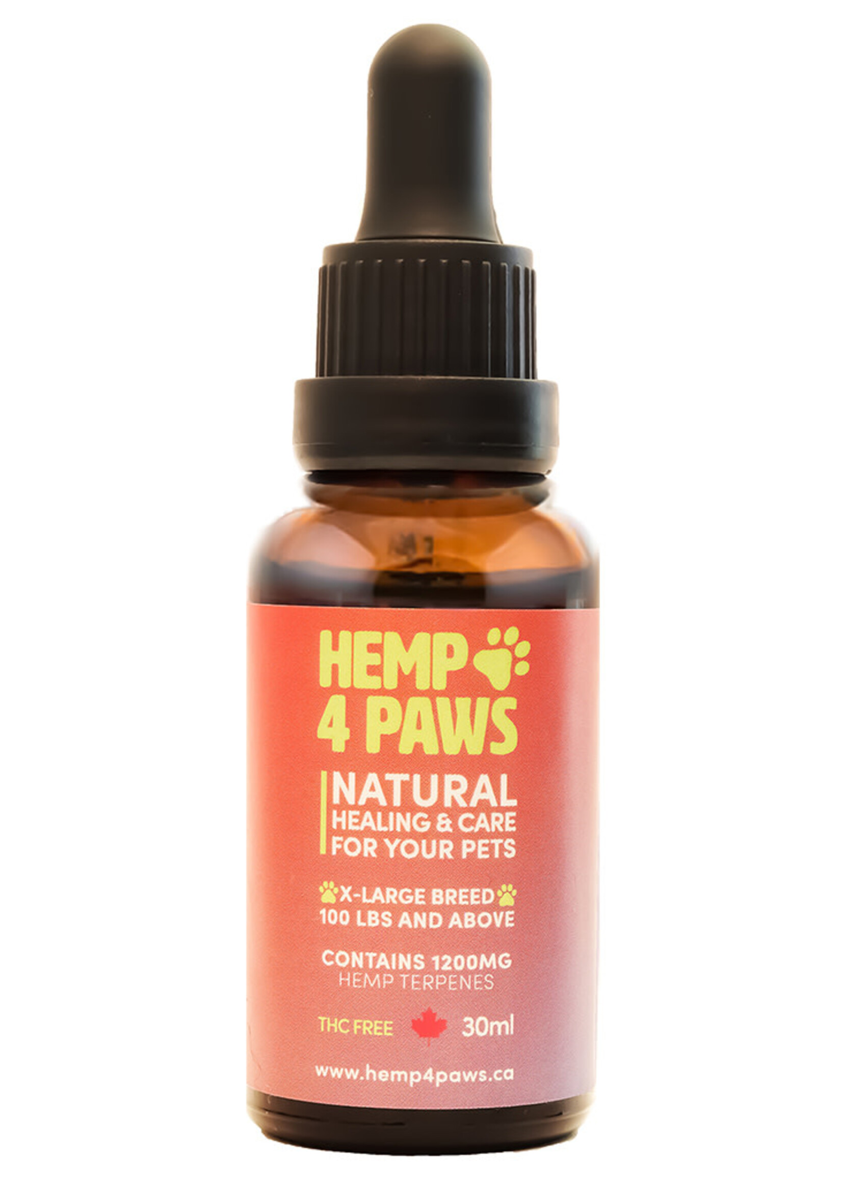 Hemp 4 Tails Hemp 4 Tails  XL Breed 1200mg 30 ml