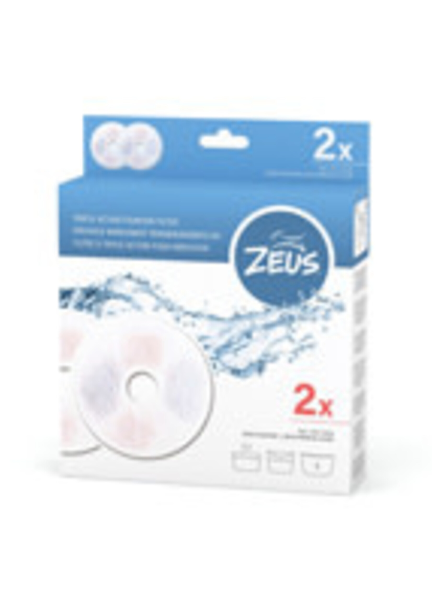 Zeus Zeus H2EAU Dog Fountain Filter, 2 pack