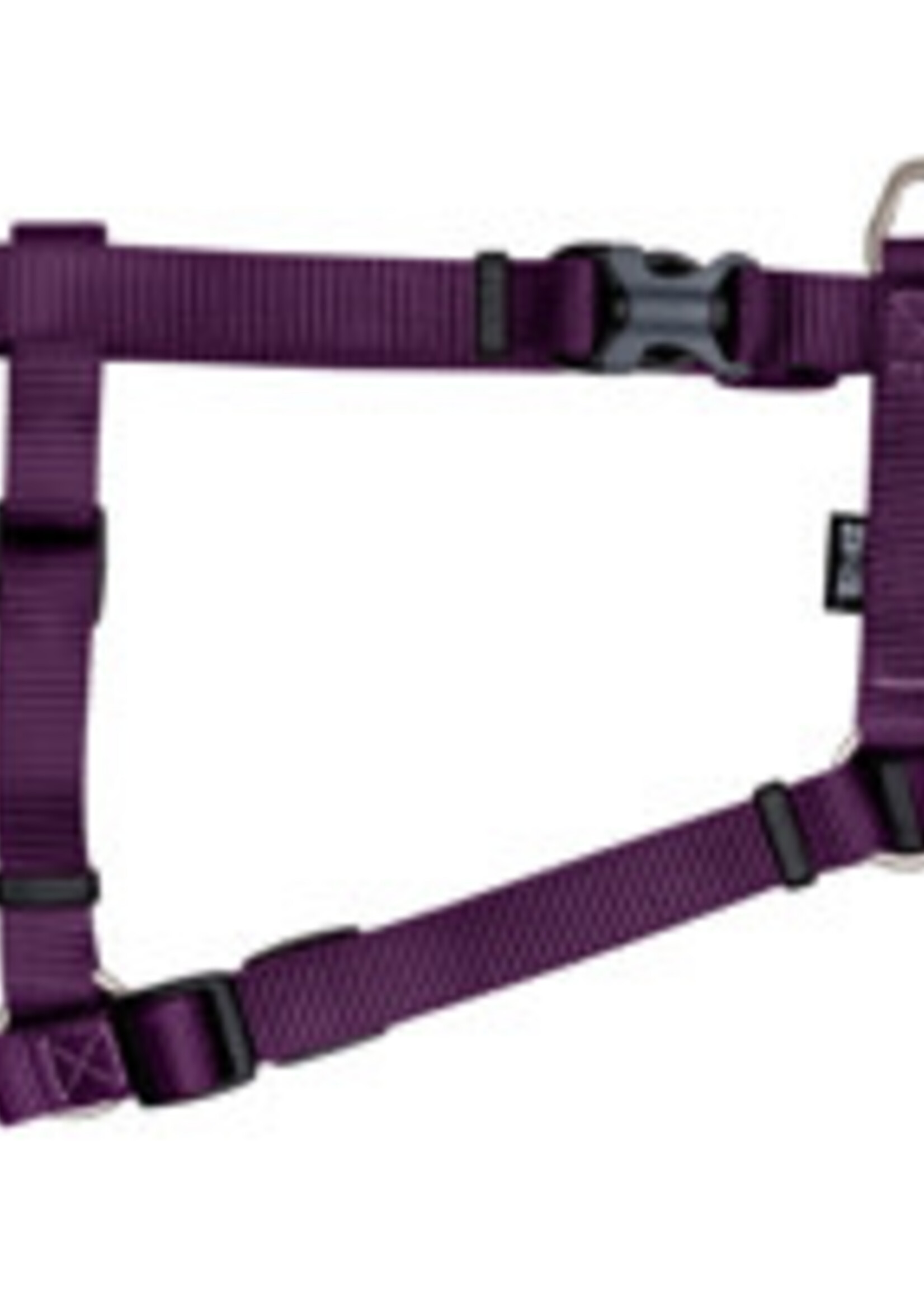 Zeus Zeus Nylon Dog Harness - Royal Purple - Large - 2 cm x 45-70 cm (3/4in x 18-27in)