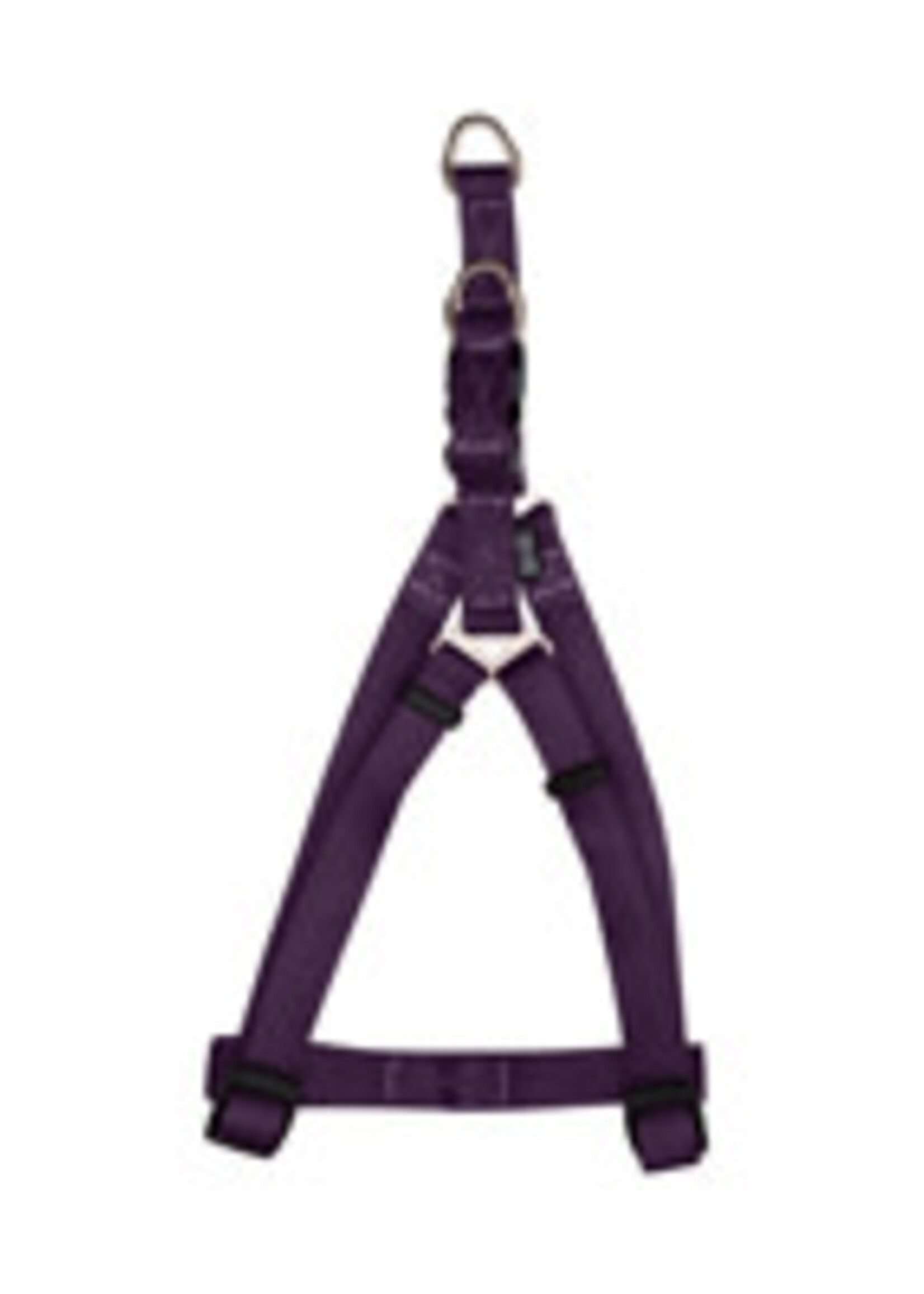 Zeus Zeus Nylon Step-In Dog Harness - Royal Purple - Small - 1 cm x 33 cm-45 cm (3/8in x 13in-18in)
