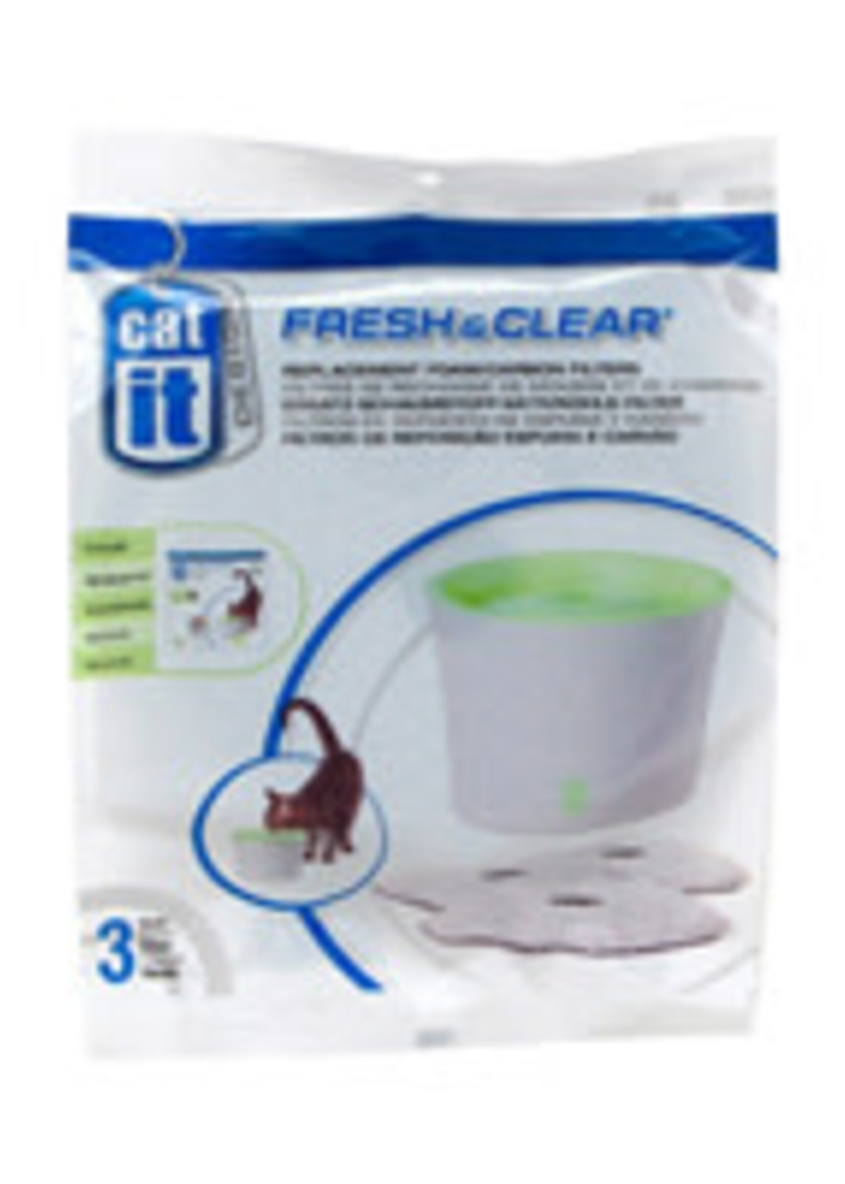 CatIt Catit Foam Cartridge for 55600 - 3 pack