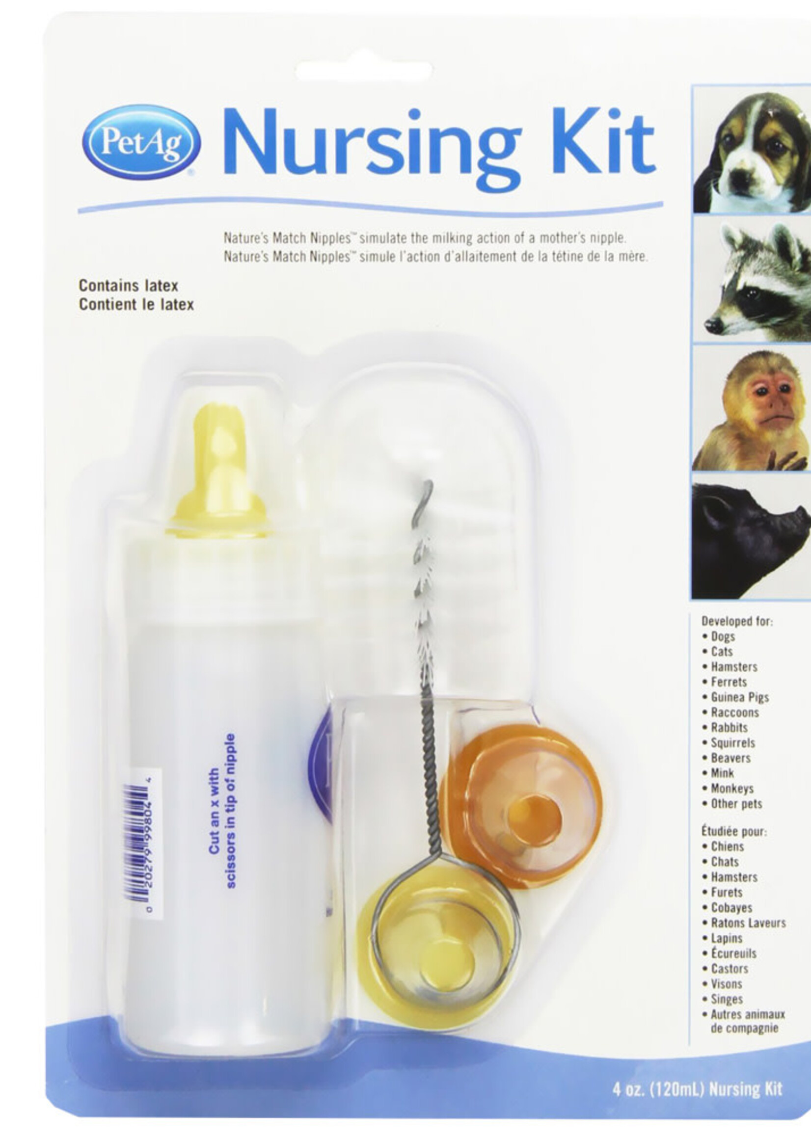 PetAg Borden Nurser Kit With Brush 4OZ