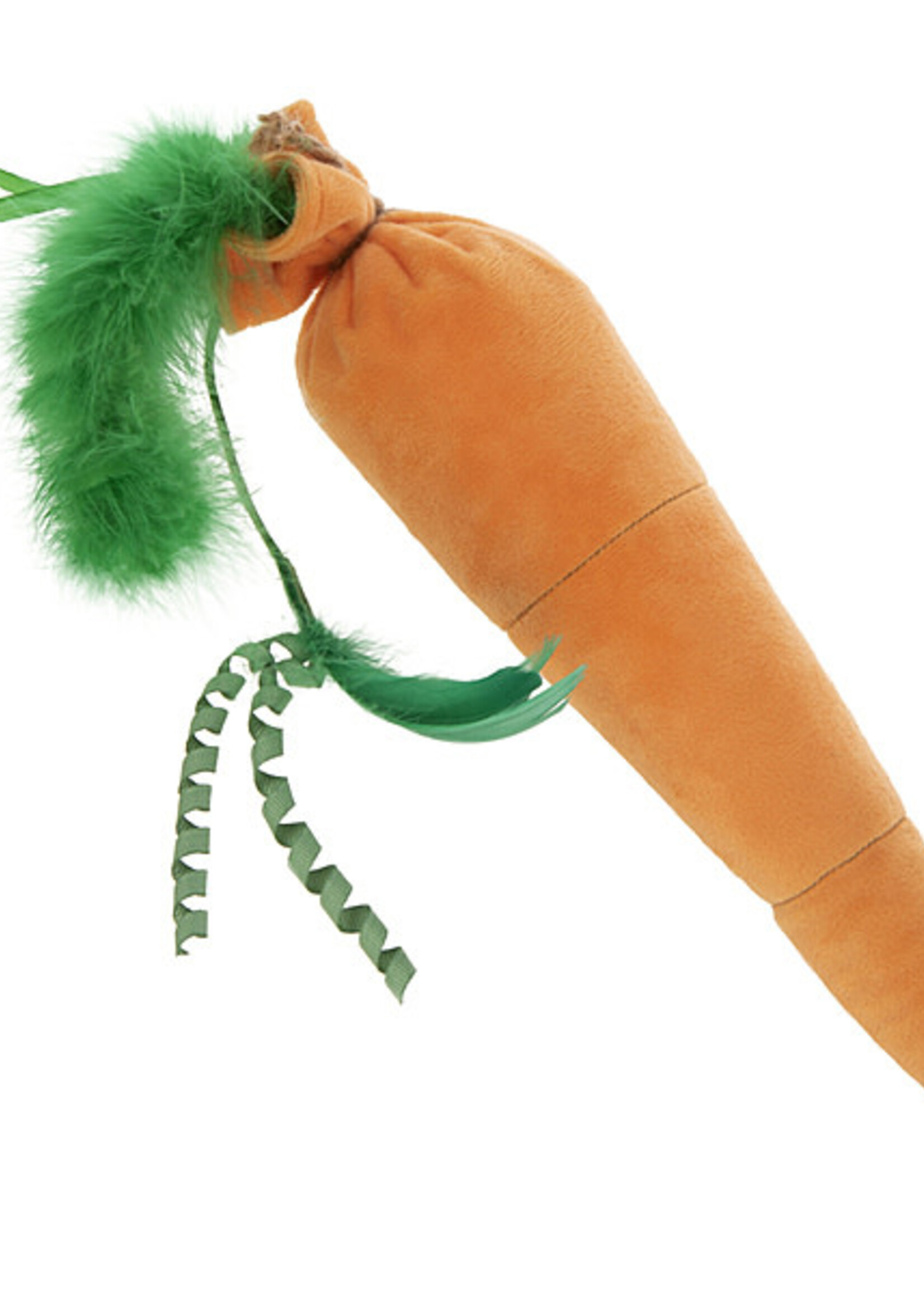 SmartyKat Kolossal Karrot Plush Catnip Kicker | Cat