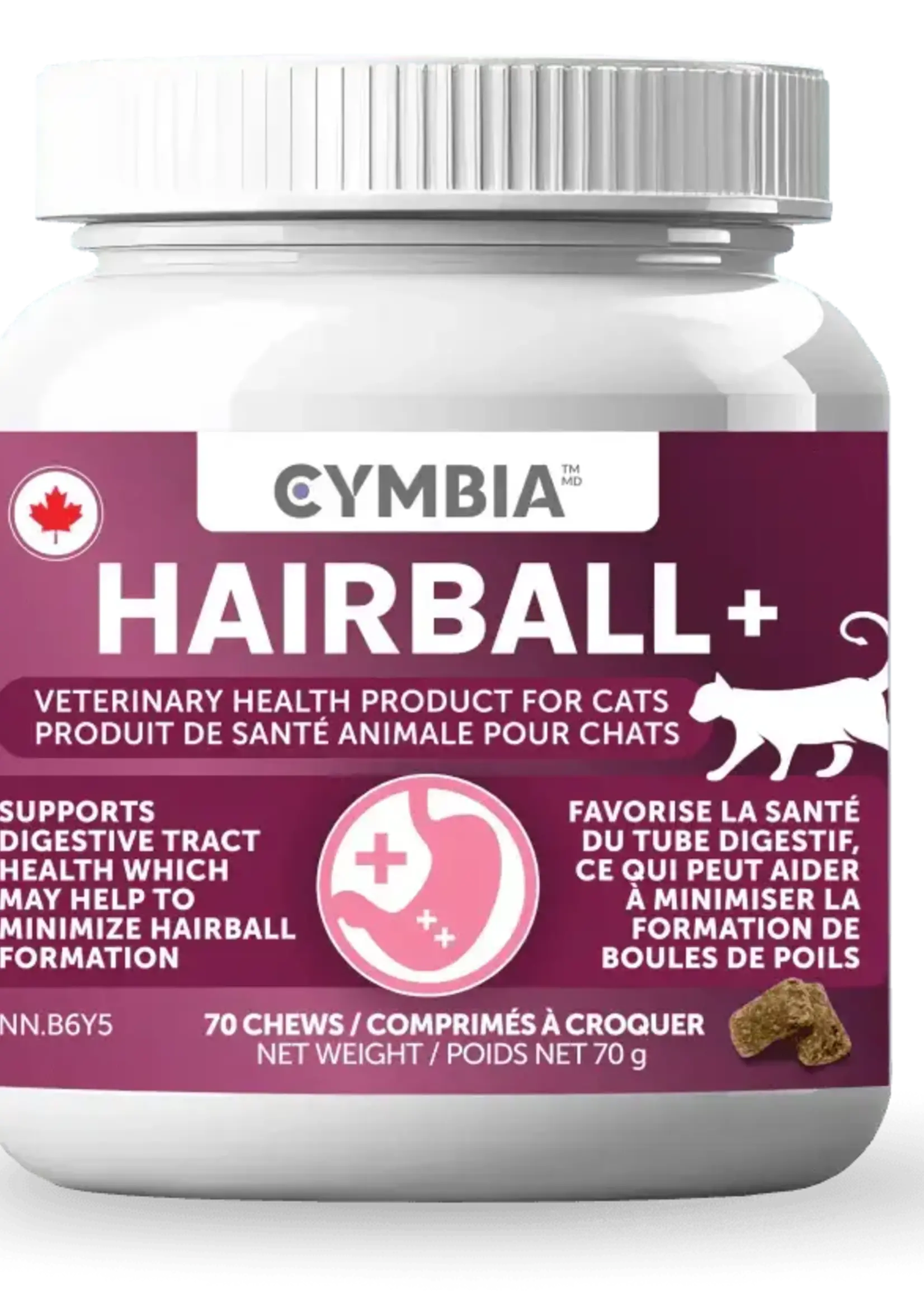 Cymbia Hairball + Hairball Cat Supplements - 70 Chews