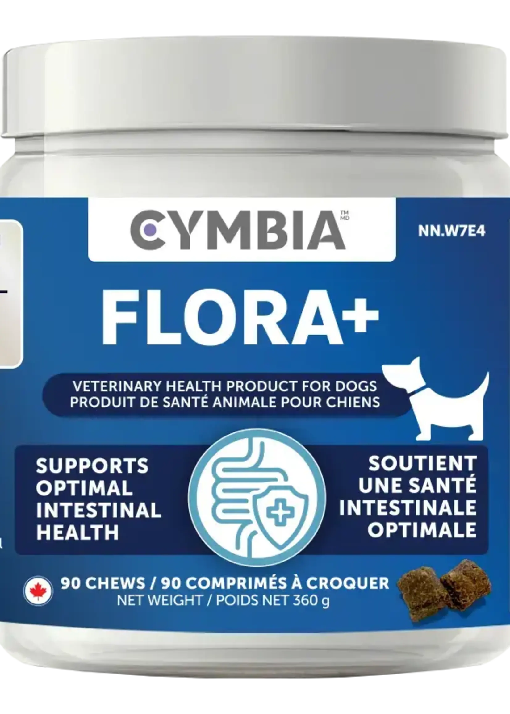 Cymbia Flora+ Digestive Health Dog Treats | Gut Support Chews - 90 chews