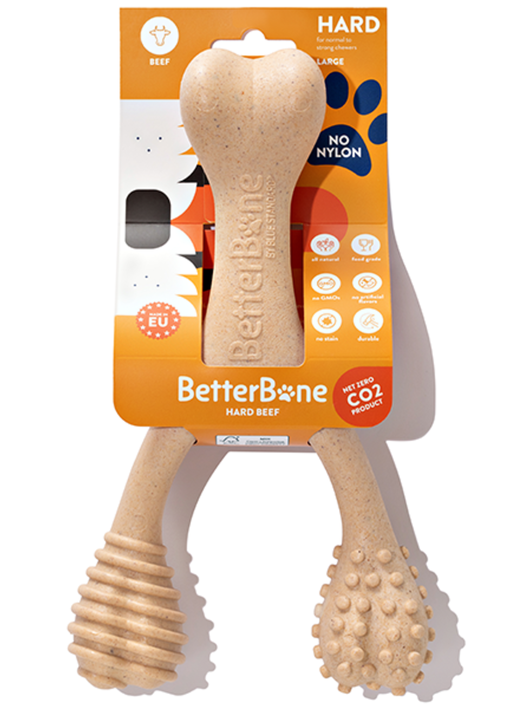 BetterBone BetterBone Dog Chew Hard Tough Beef Large