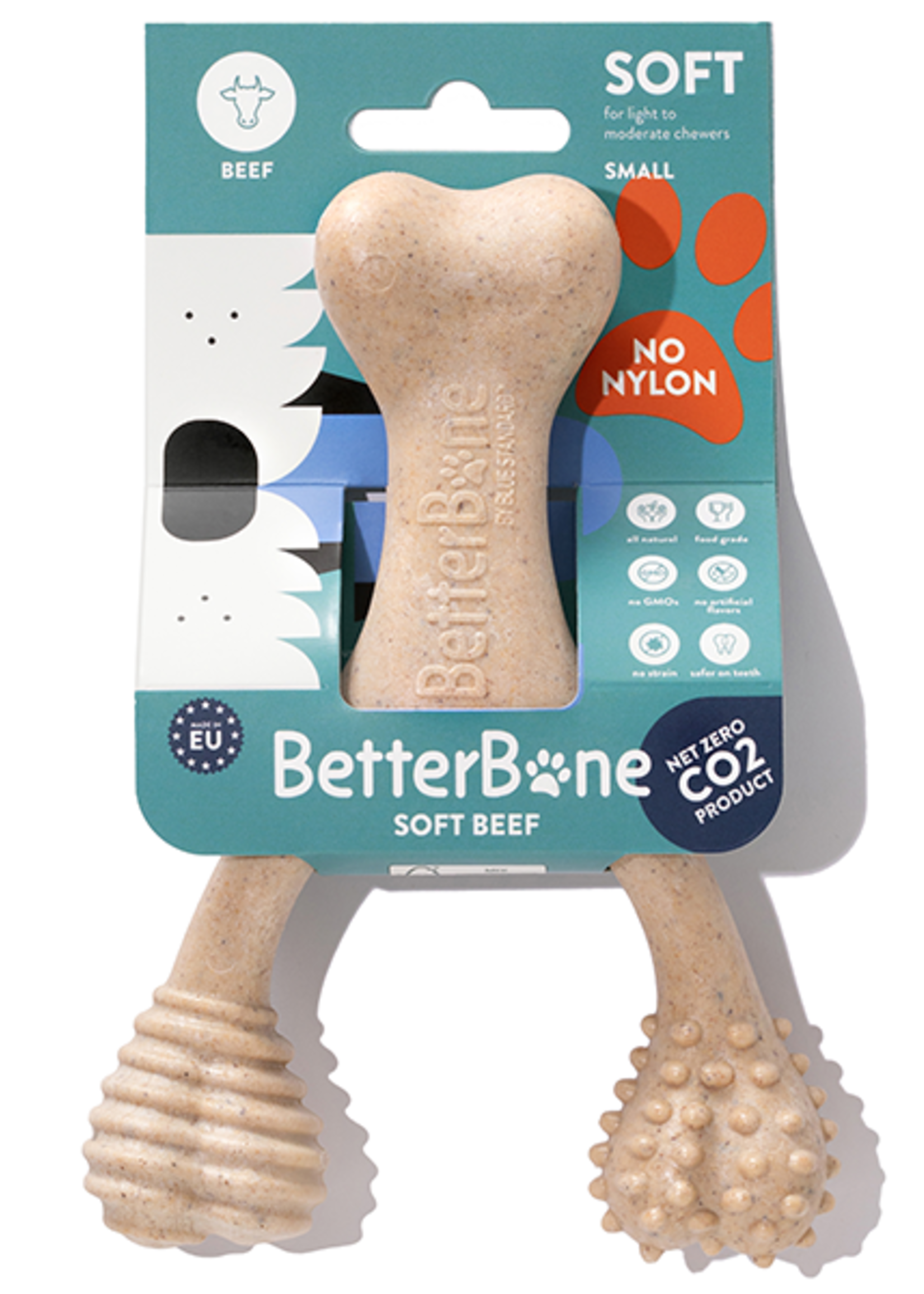 BetterBone BetterBone Dog Chew Soft Classic Beef Small