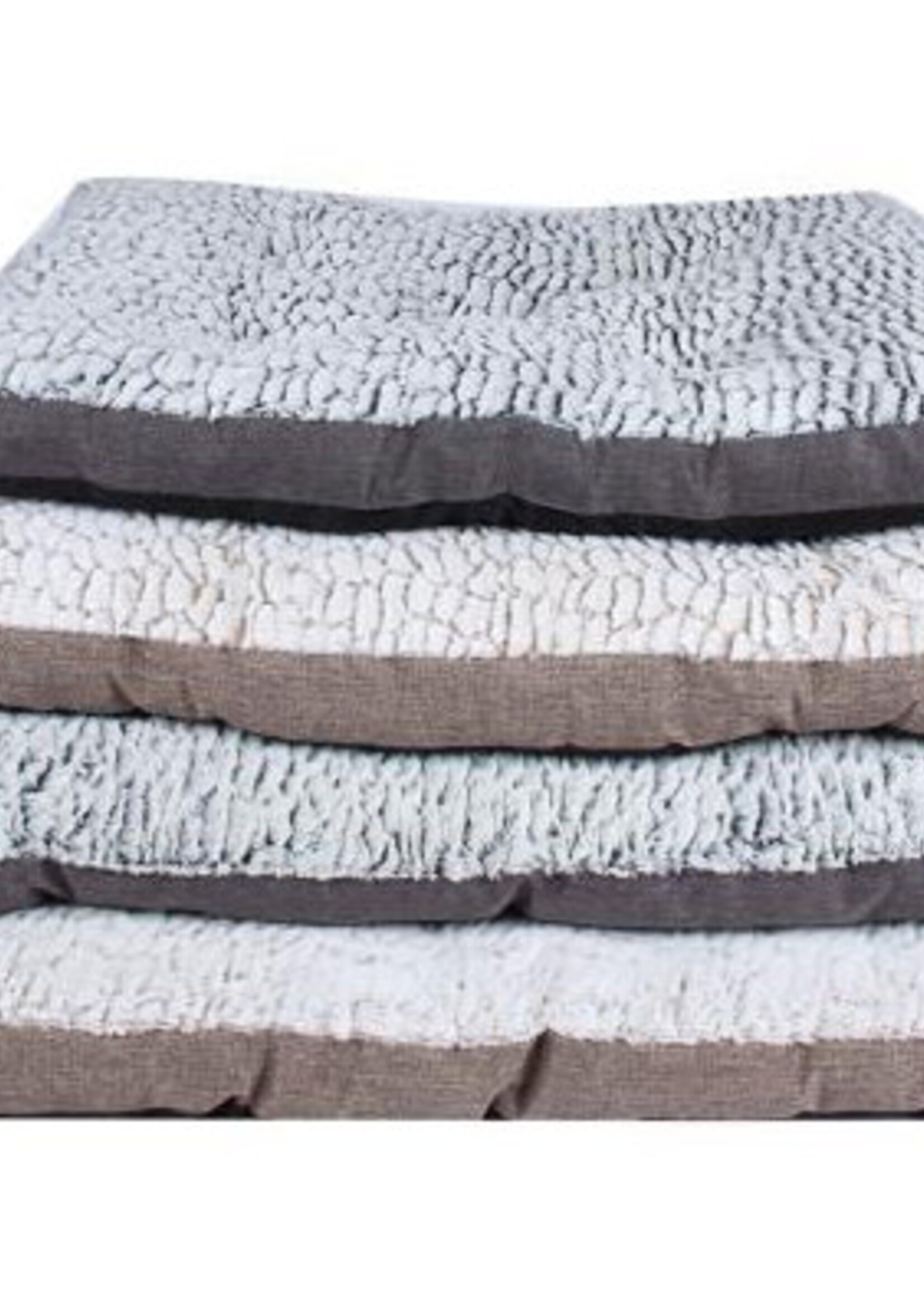 Burgham Cumfy Beds CUMFY Beds Cirrus Square Cushion Grey 47"