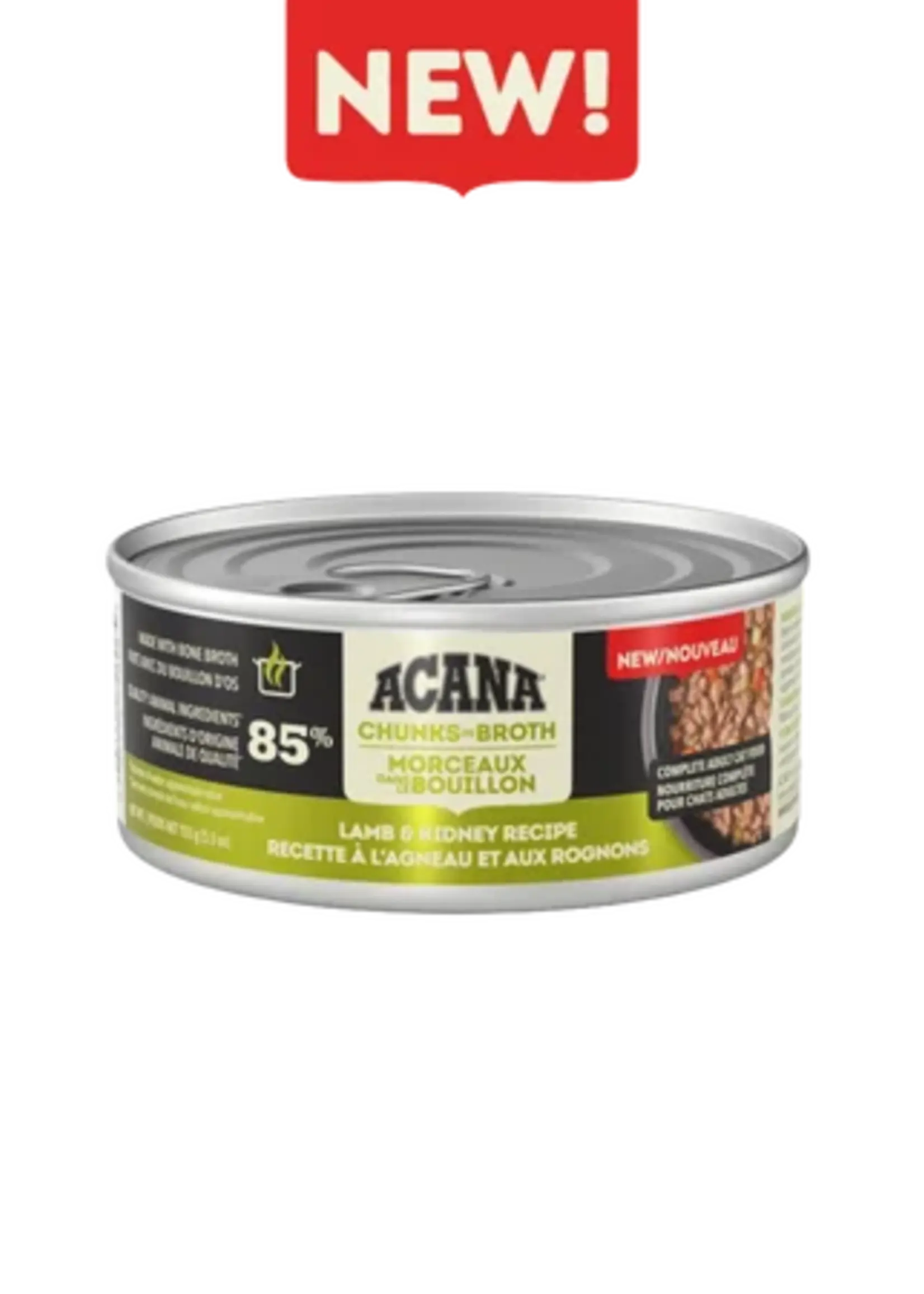 Acana Cat Acana Cat Chunks in Broth Lamb & Kidney 5.5oz