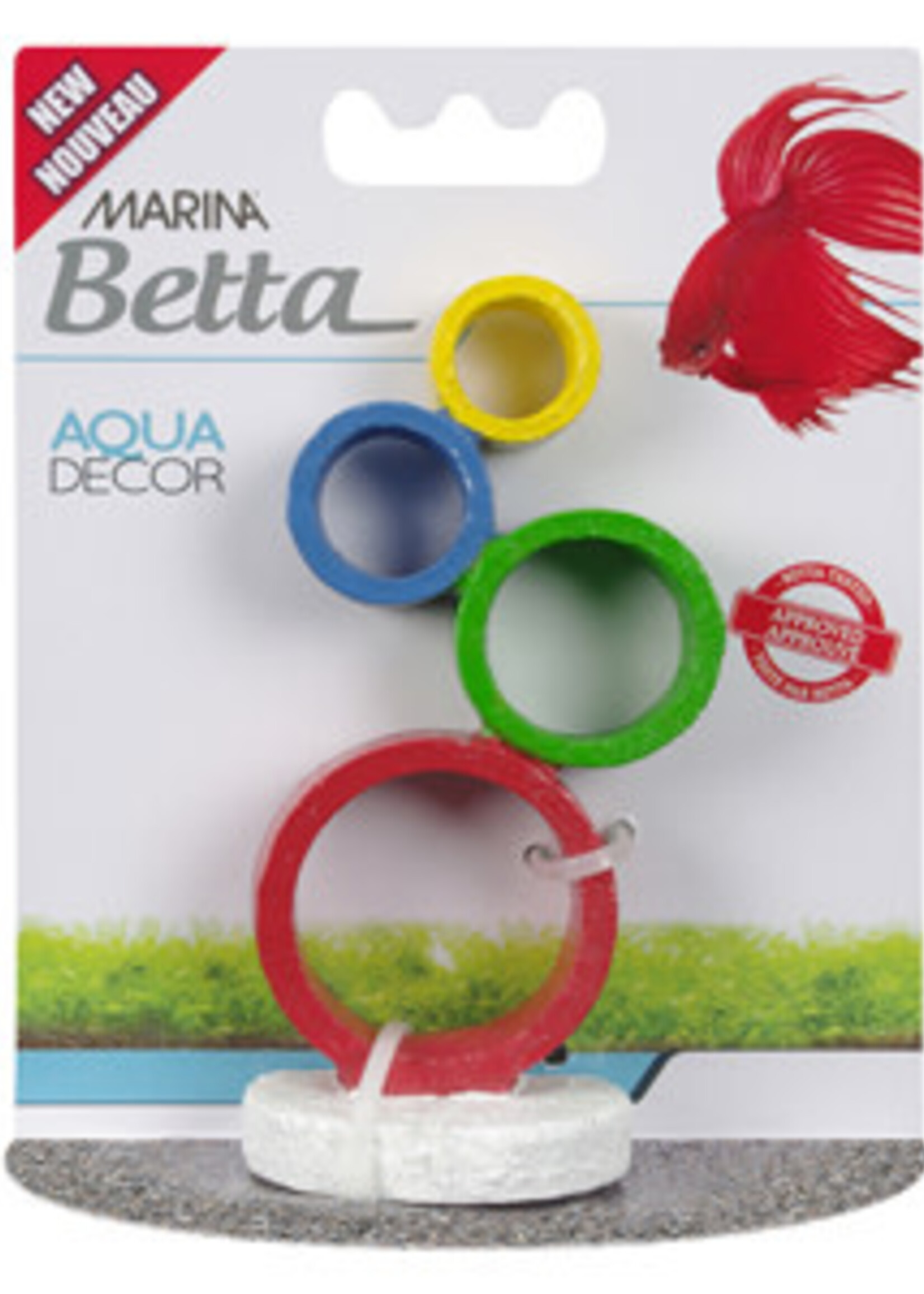Marina Betta Ornament - Circus Rings